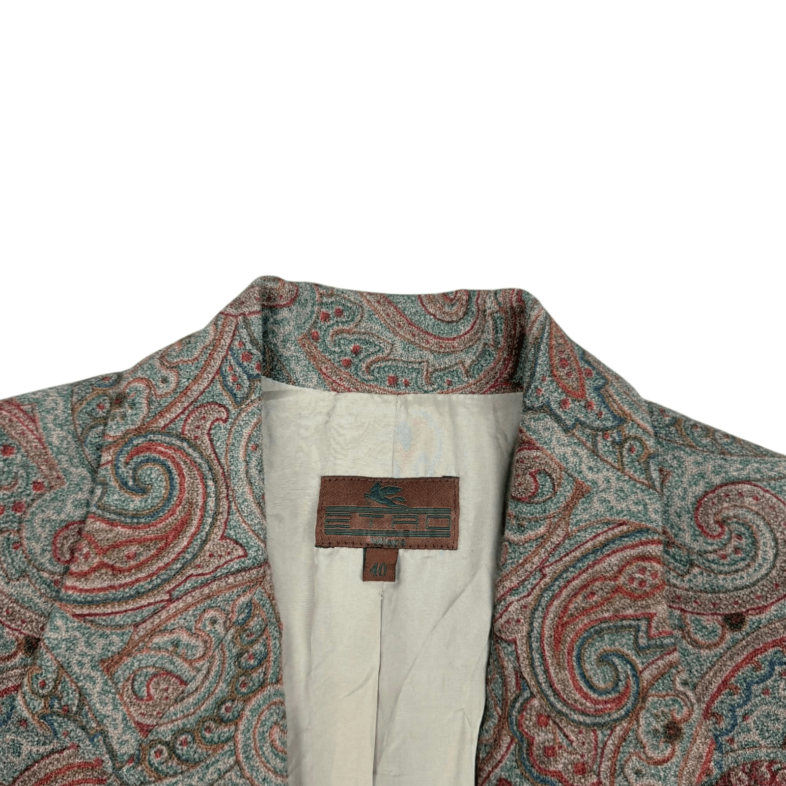 Etro ETRO Paisley Wool Blazer Jacket Women Vintage Luxury Size S / US 4 / IT 40 - 4 Thumbnail
