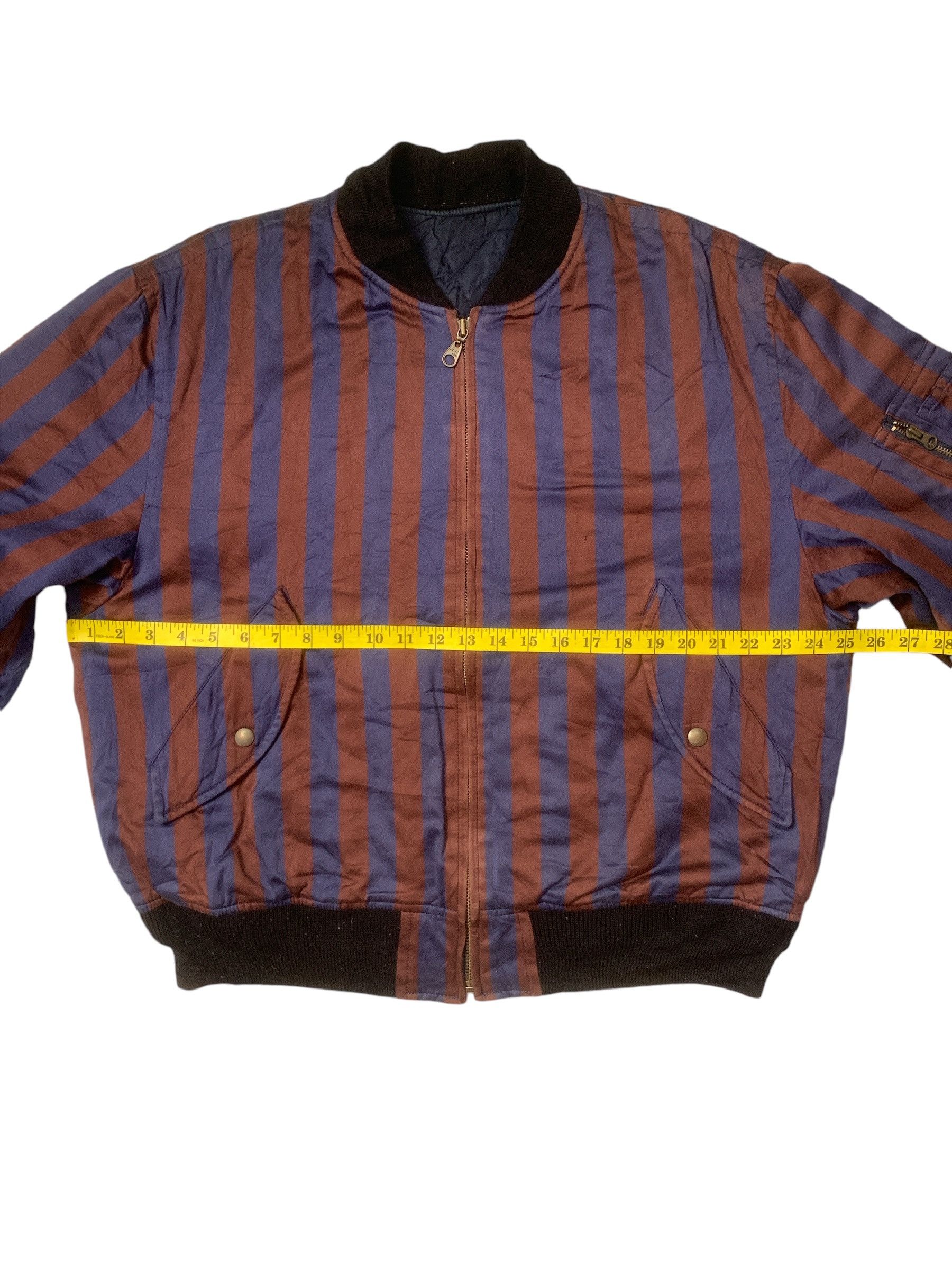Japanese Brand Rare Design Vintage Jun Men Bombers Jacket Size US M / EU 48-50 / 2 - 8 Thumbnail