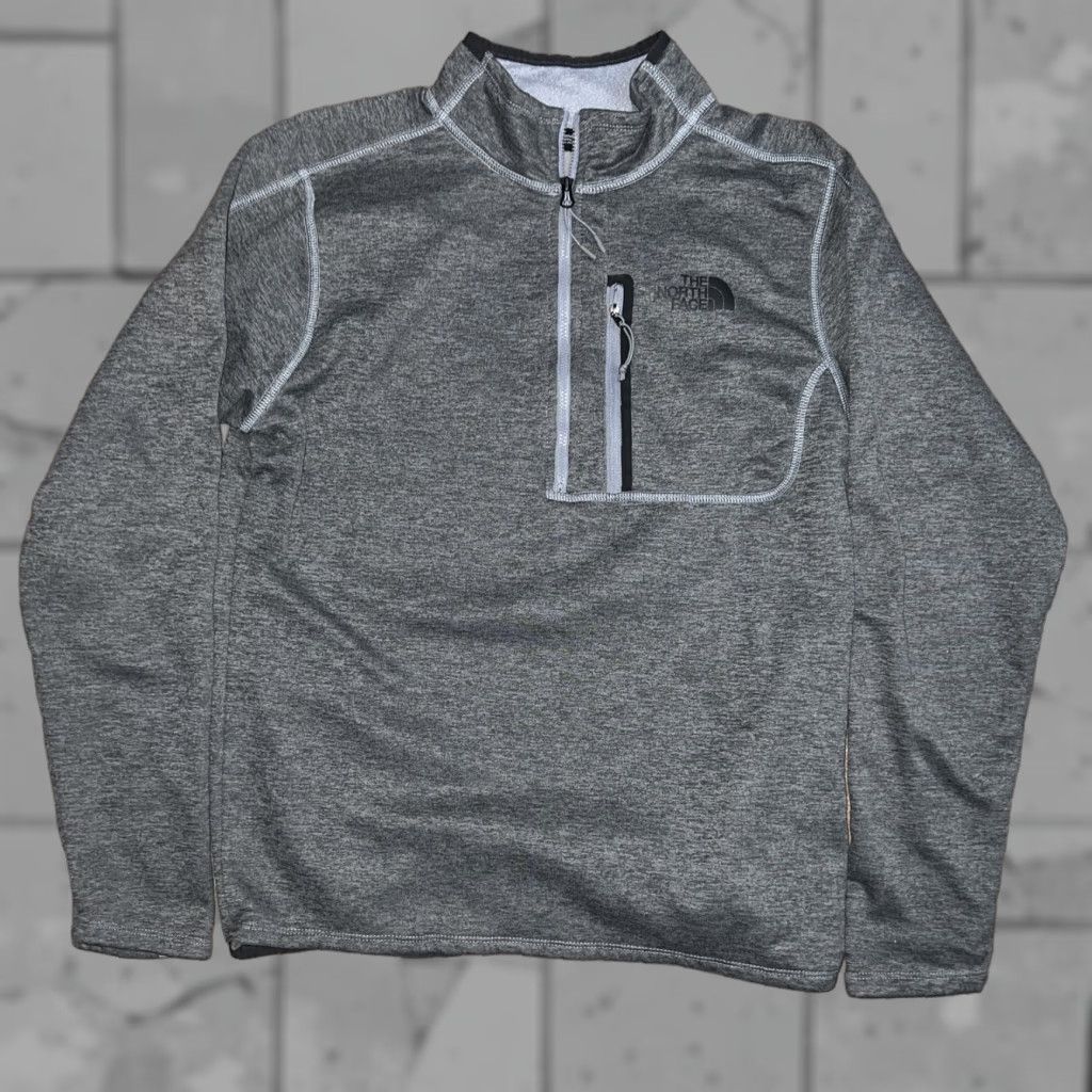 The North Face The North Face Gray Half Zip Pullover Mens Size S Size US S / EU 44-46 / 1 - 1 Thumbnail