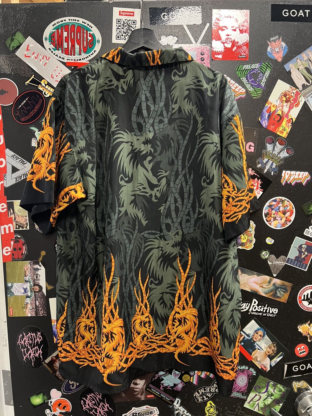 Vintage Vintage Y2K Dragon Bamboo Button Up Shirt Size US L / EU 52-54 / 3 - 2 Thumbnail