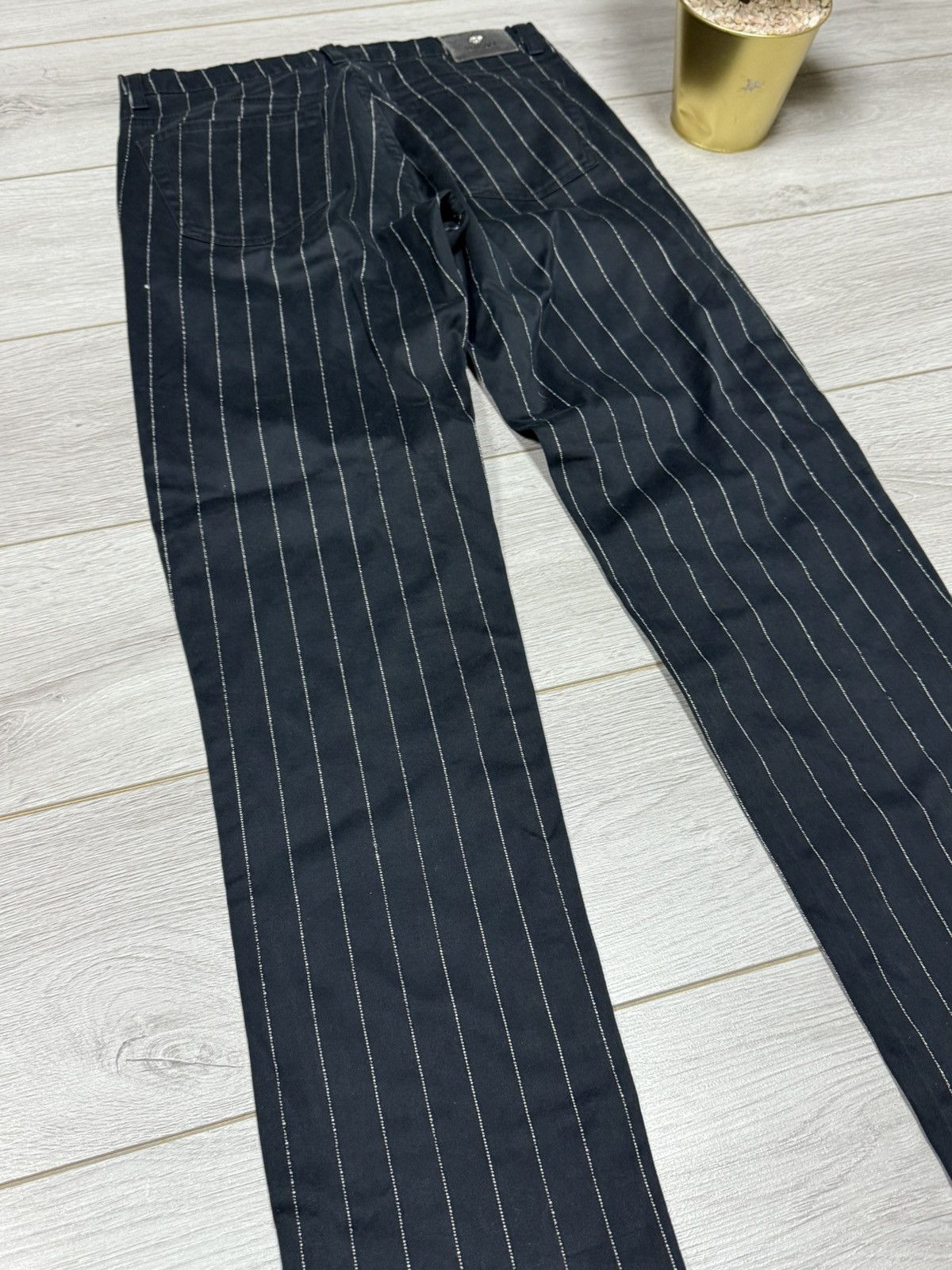 Versace Jeans Couture Versace medusa striped pants casual Size US 32 / EU 48 - 6 Thumbnail