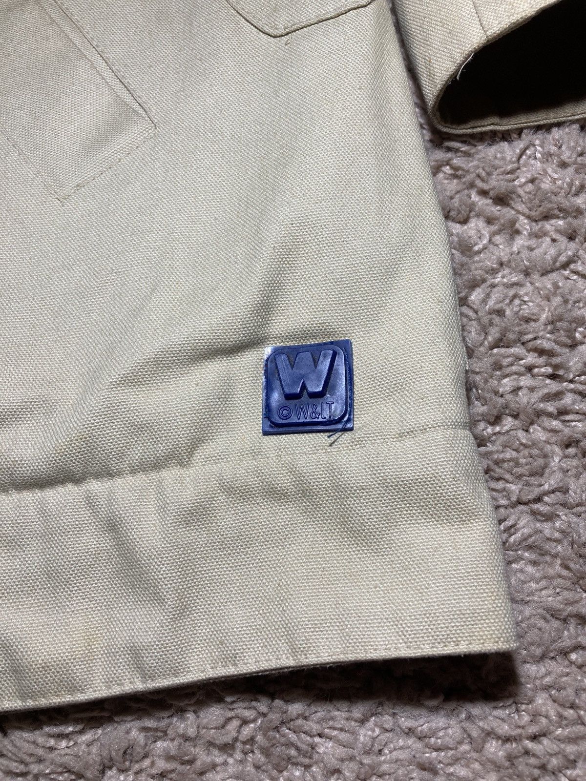 W&LT AW97 W&LT Belted Jacket Avatar Military 90s Trench Coat WVB Size US M / EU 48-50 / 2 - 3 Thumbnail