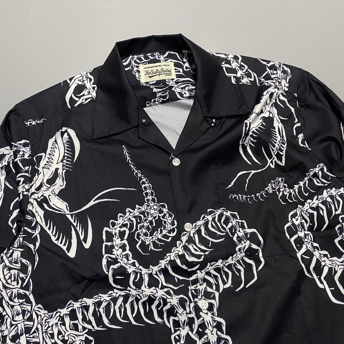 Wacko Maria Guilty Parties Skeleton Dragon Shirt Size US M / EU 48-50 / 2 - 4 Thumbnail