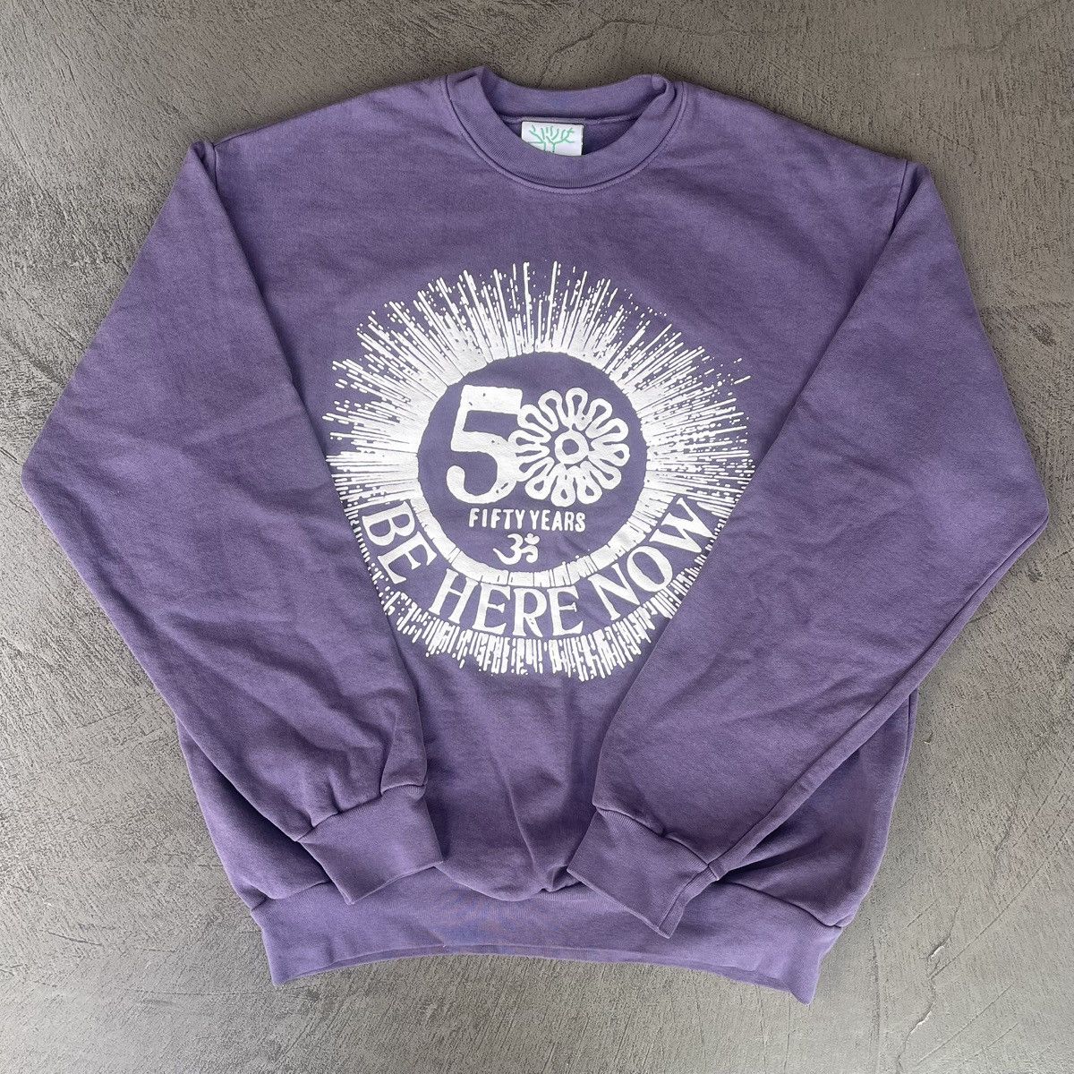 Online Ceramics Be Here Now 50 Years - 14oz Heavy Fleece Size US L / EU 52-54 / 3 - 1 Thumbnail