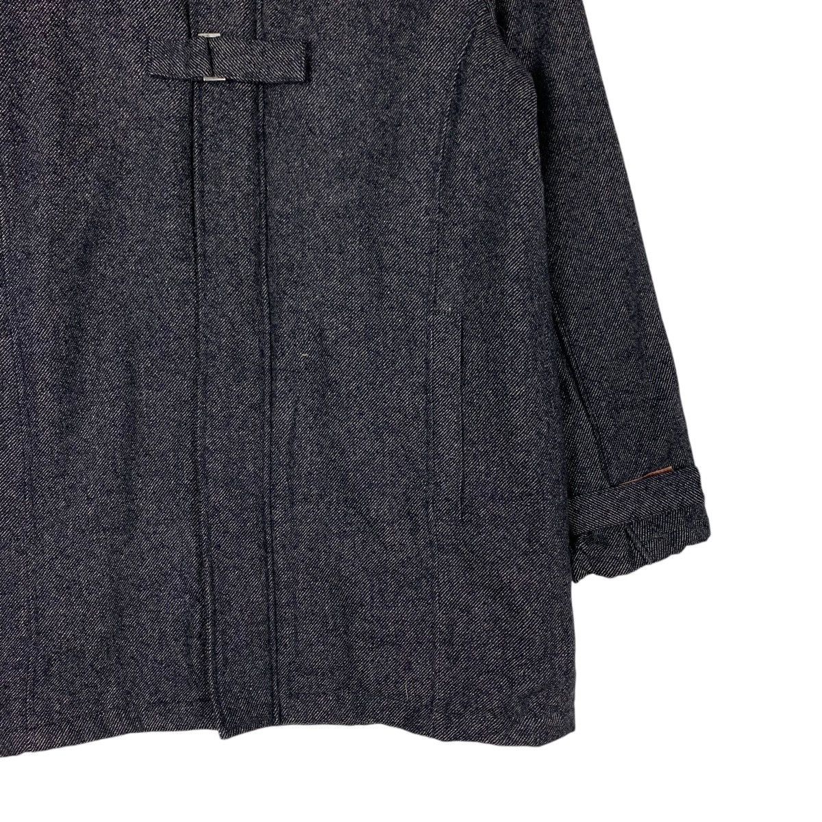 Japanese Brand LOUIS CHAVLON Fur Hoodie Denim Jacket #1393-C63 Size US L / EU 52-54 / 3 - 4 Thumbnail