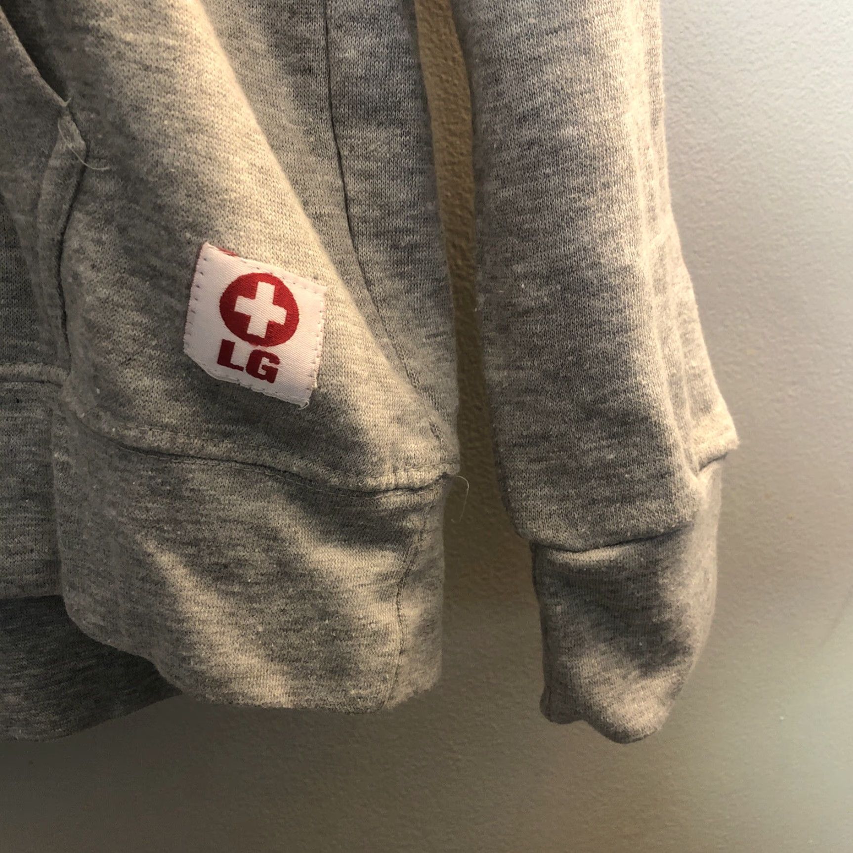 Logo 7 Lifeguard Hoodie Ocean City Md Logo Gray Pullover Sweatshirt Adult M Sz Medium M Size US M / EU 48-50 / 2 - 3 Thumbnail