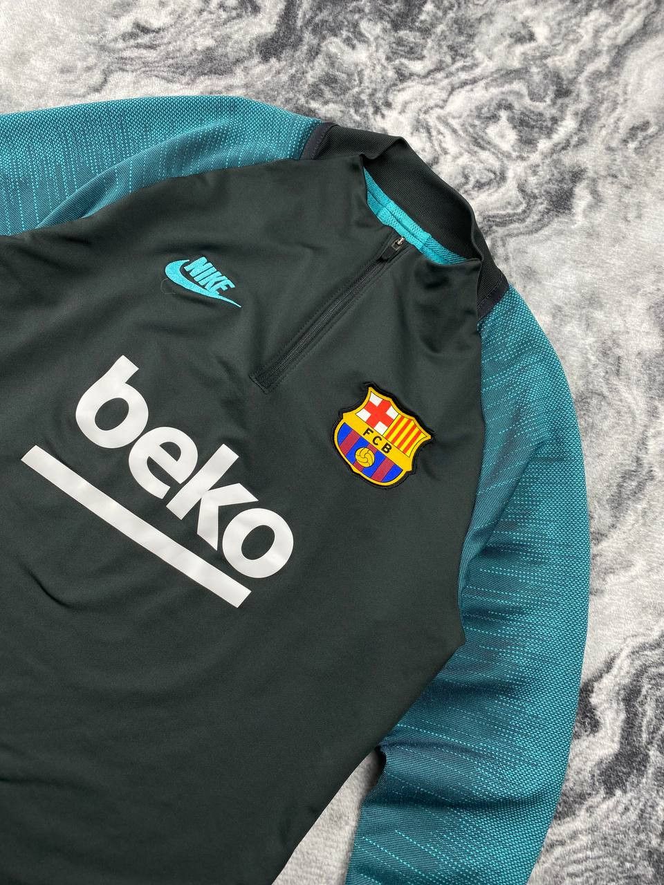 Nike Nike Barcelona 1/4 Zip Tracksuit Drill Top And Pants Size US S / EU 44-46 / 1 - 6 Thumbnail