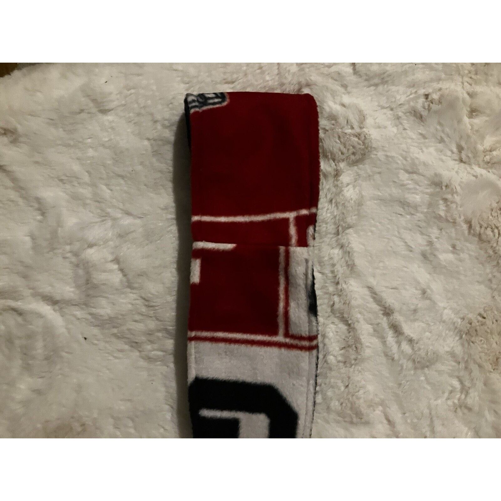 & Other Stories Oklahoma University Head Band OU Sooners Headband Sweatband Size ONE SIZE - 2 Thumbnail