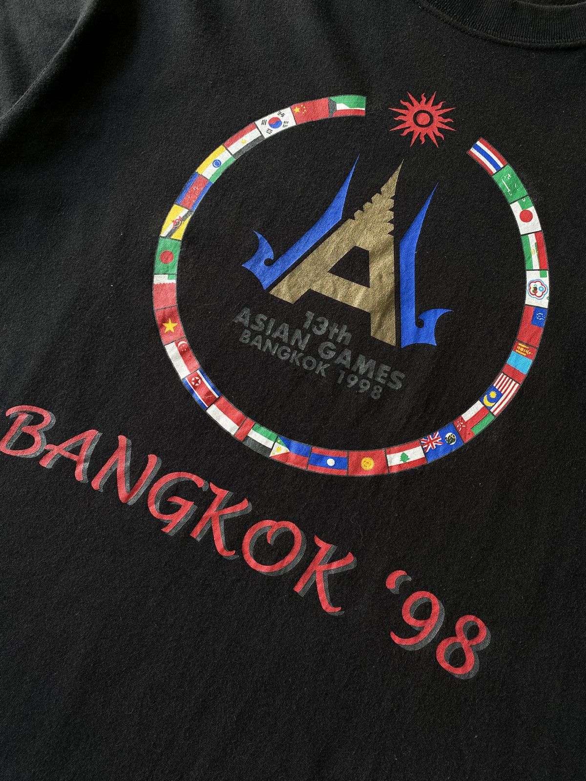 USA Olympics × Vintage Vintage Bangkok Asian Games 1998 Promo Shirt Size US L / EU 52-54 / 3 - 4 Thumbnail
