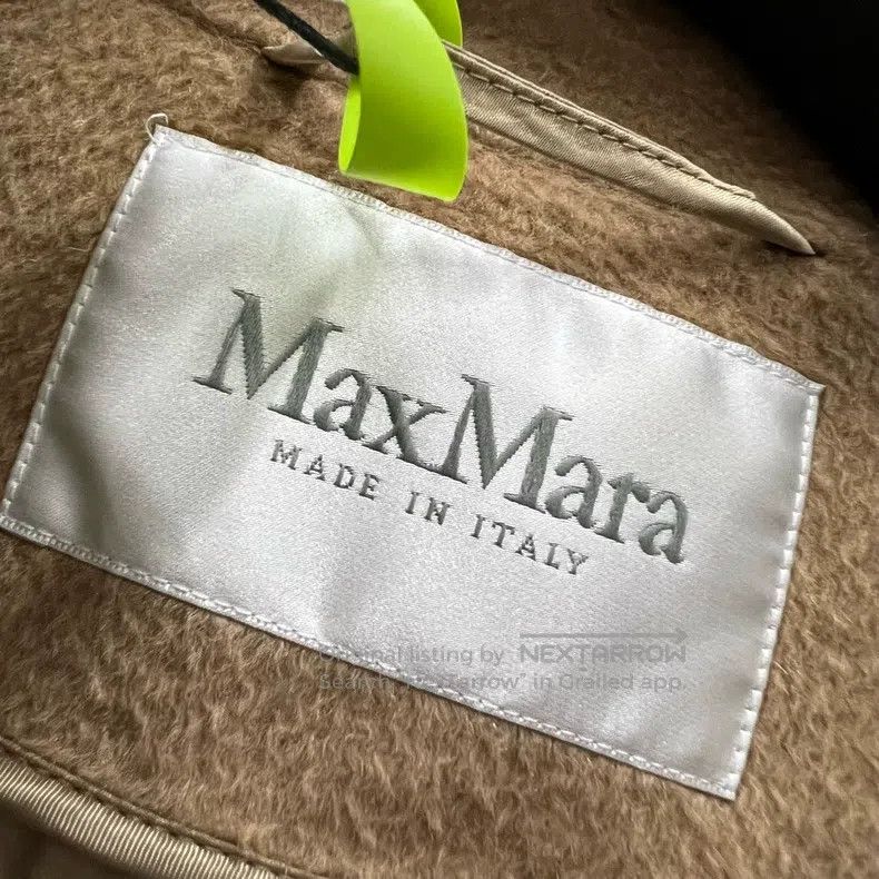 Max Mara Max Mara Beige Long Coat Size S / US 4 / IT 40 - 3 Thumbnail