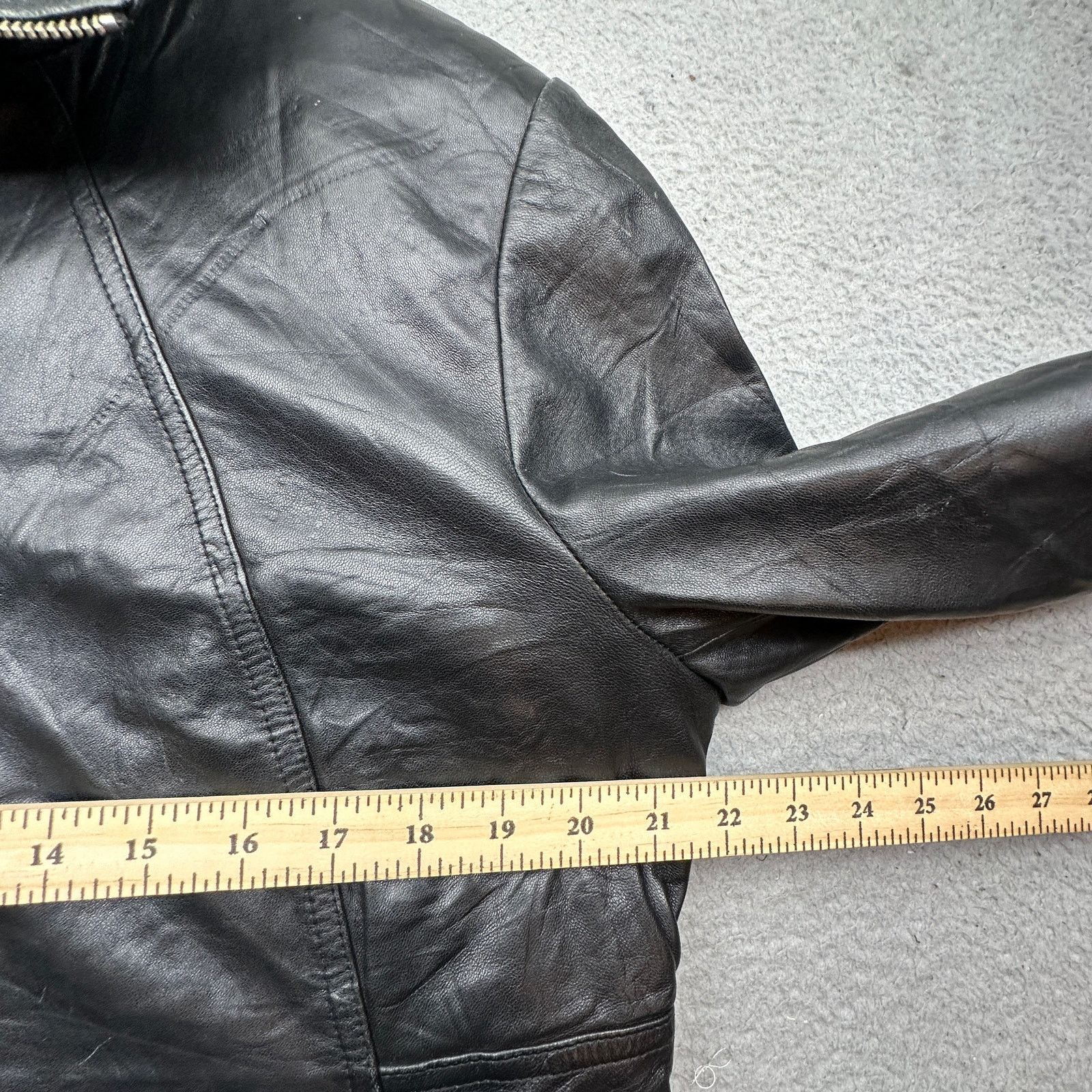 Wilsons Leather Wilsons Leather Pelle Studio Leather Jacket Womens Large Size L / US 10 / IT 46 - 5 Thumbnail