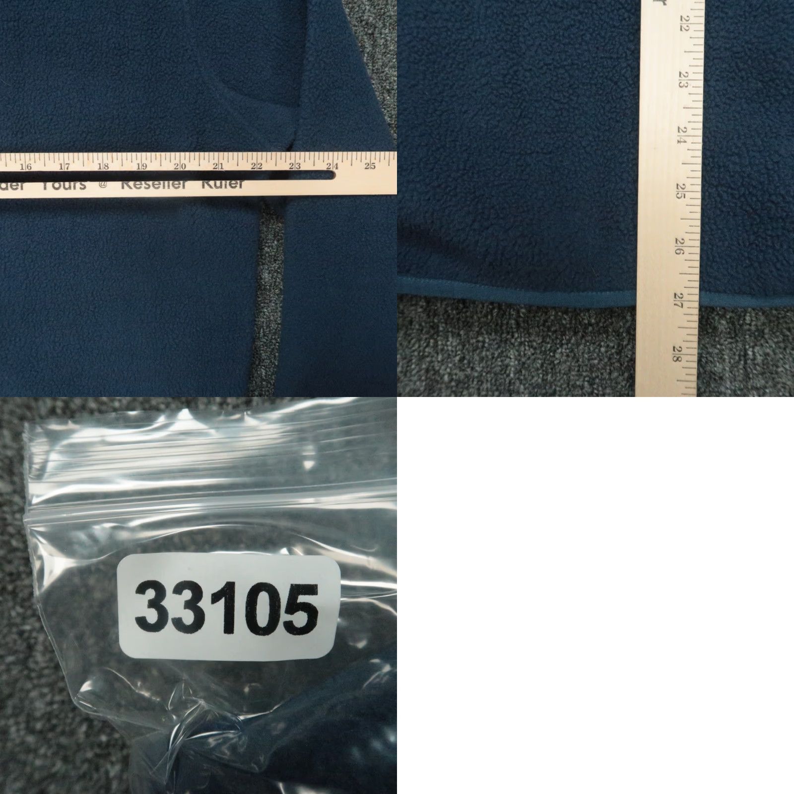 Mizzen+Main Mizzen+Main Jacket Mens Medium Blue Full Zip Pockets Alpine Fleece Size US M / EU 48-50 / 2 - 8 Thumbnail