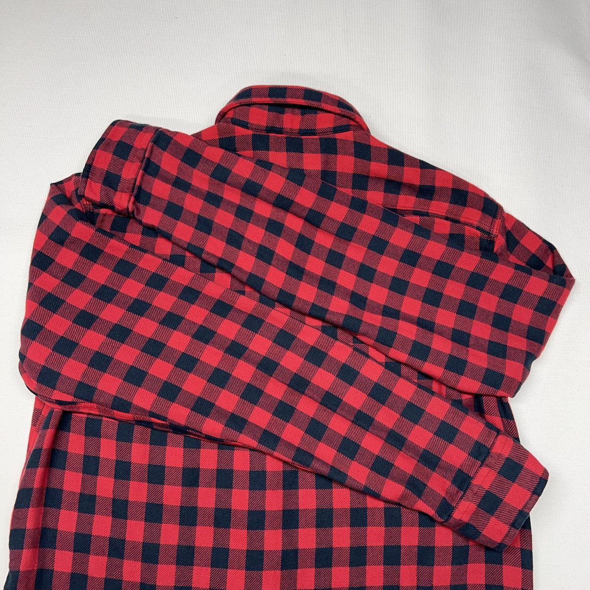 Polo Ralph Lauren Polo Ralph Lauren Shirt Flannel Red Buffalo Plaid Lined Size US S / EU 44-46 / 1 - 14 Thumbnail