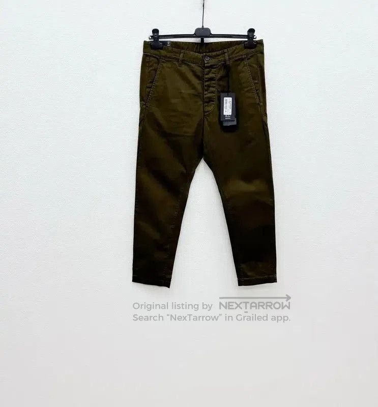 Dsquared2 DSQUARED2 Military Green Casual Pants for Men . Size US 36 / EU 52 - 1 Thumbnail