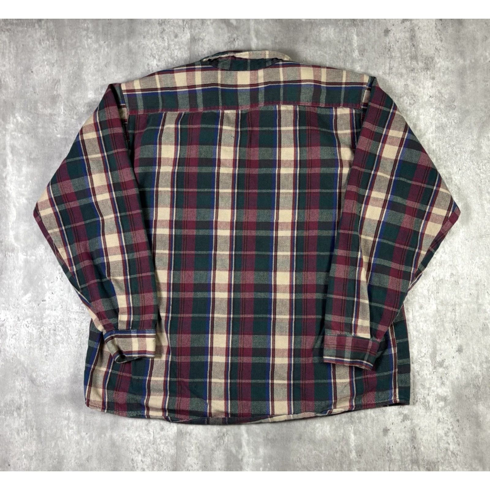 Vintage VINTAGE Five Brothers Flannel Shirt Plaid Button-Up Cotton Adult 2XL 90s Size US XXL / EU 58 / 5 - 2 Thumbnail