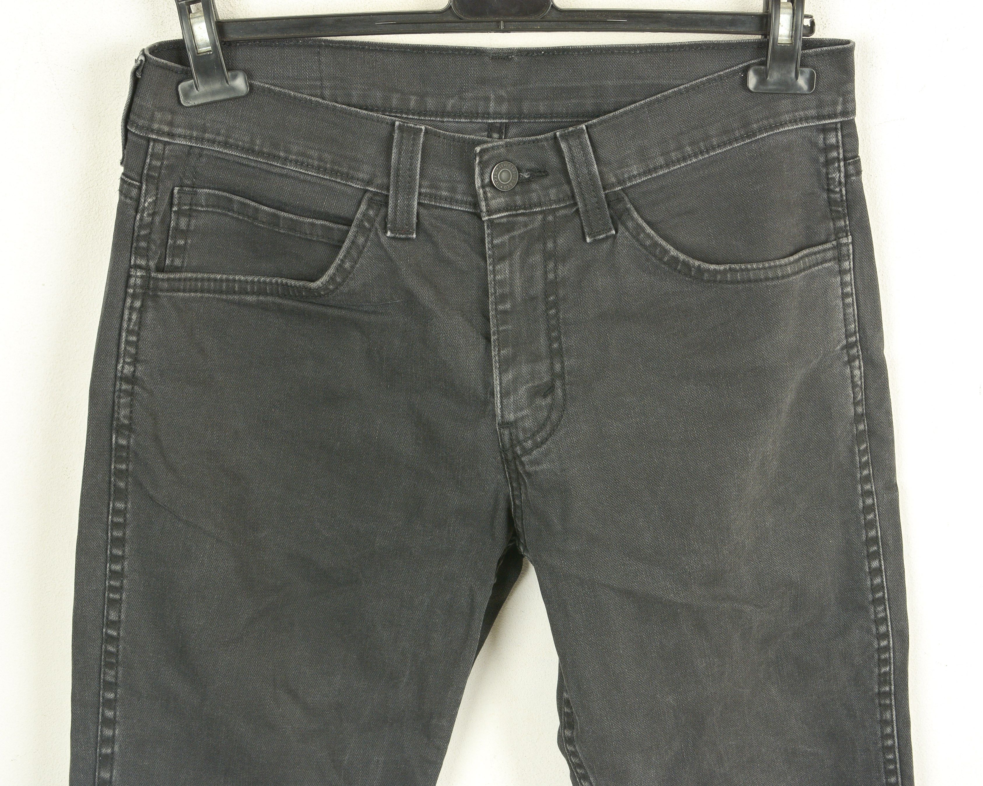 Levi's 511 Black Label Mens W31 L32 Slim Straight Jeans Denim Size US 31 - 2 Thumbnail