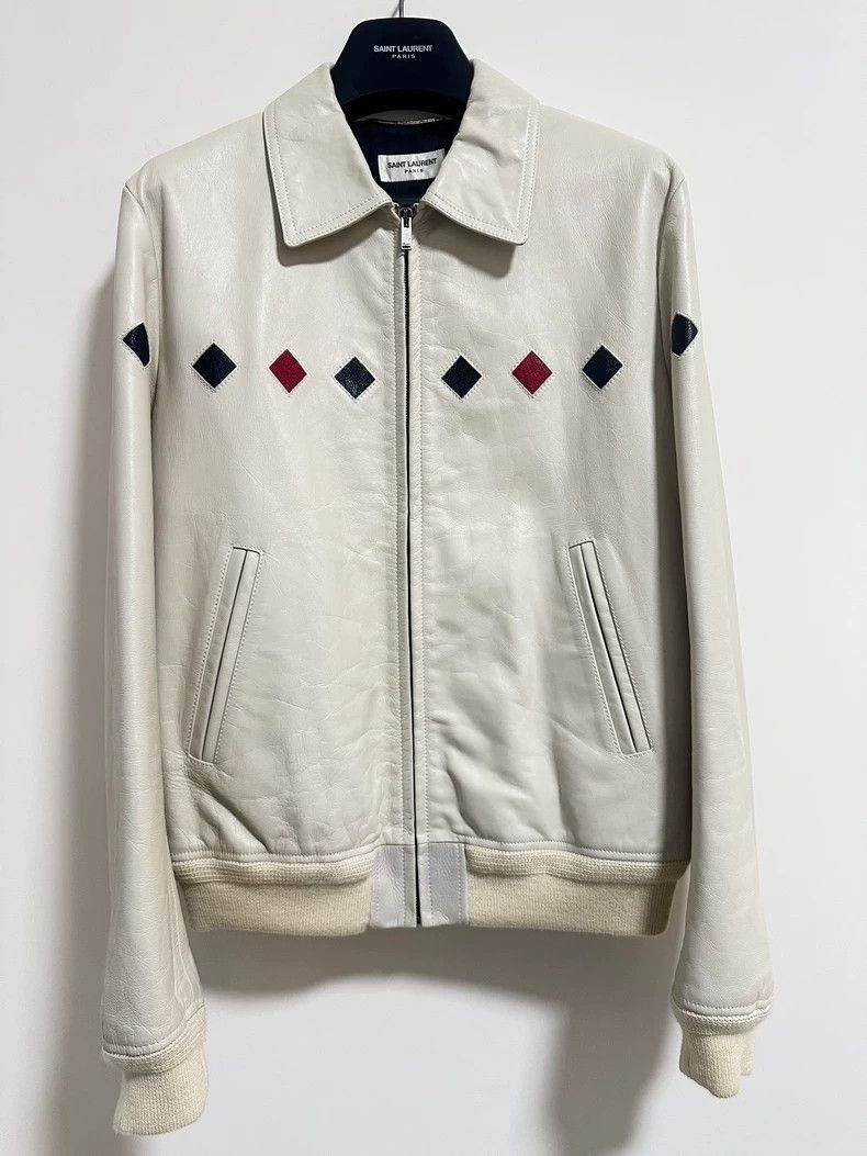 Saint Laurent Paris Saint Laurent Vintage Cowhide Zipper Jacket Coat Size US XL / EU 56 / 4 - 1 Thumbnail