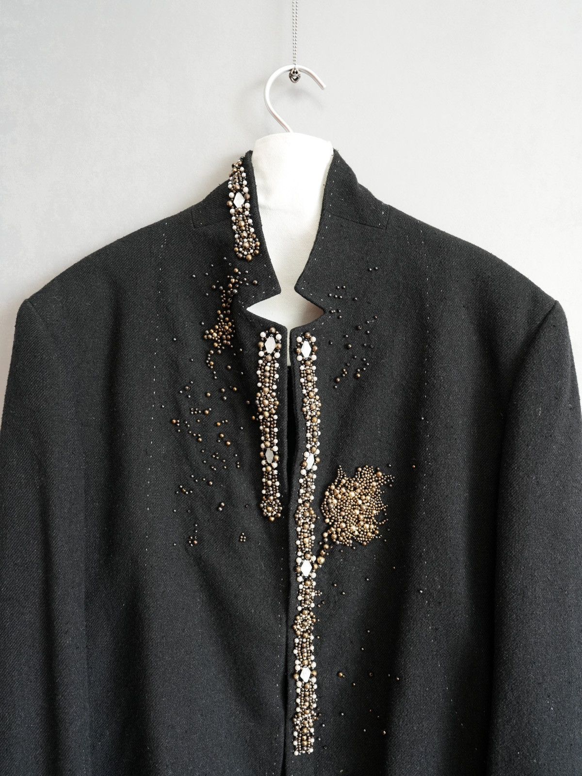 Yohji Yamamoto Yohji Yamamoto 2000AW Silver Jacket Size 50L - 2 Thumbnail