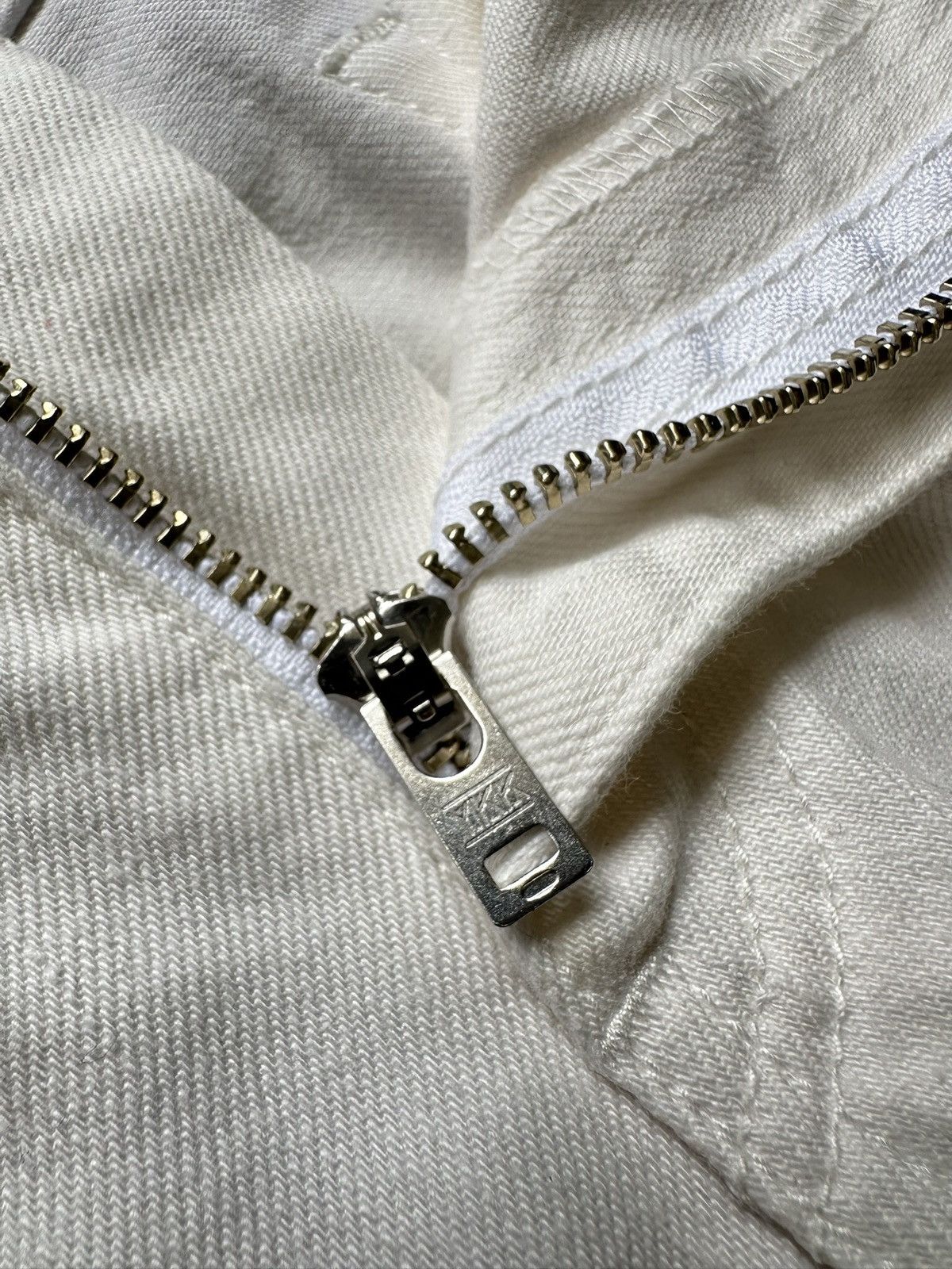 Uru 13FW URU - White denim jeans Size US 33 - 24 Thumbnail