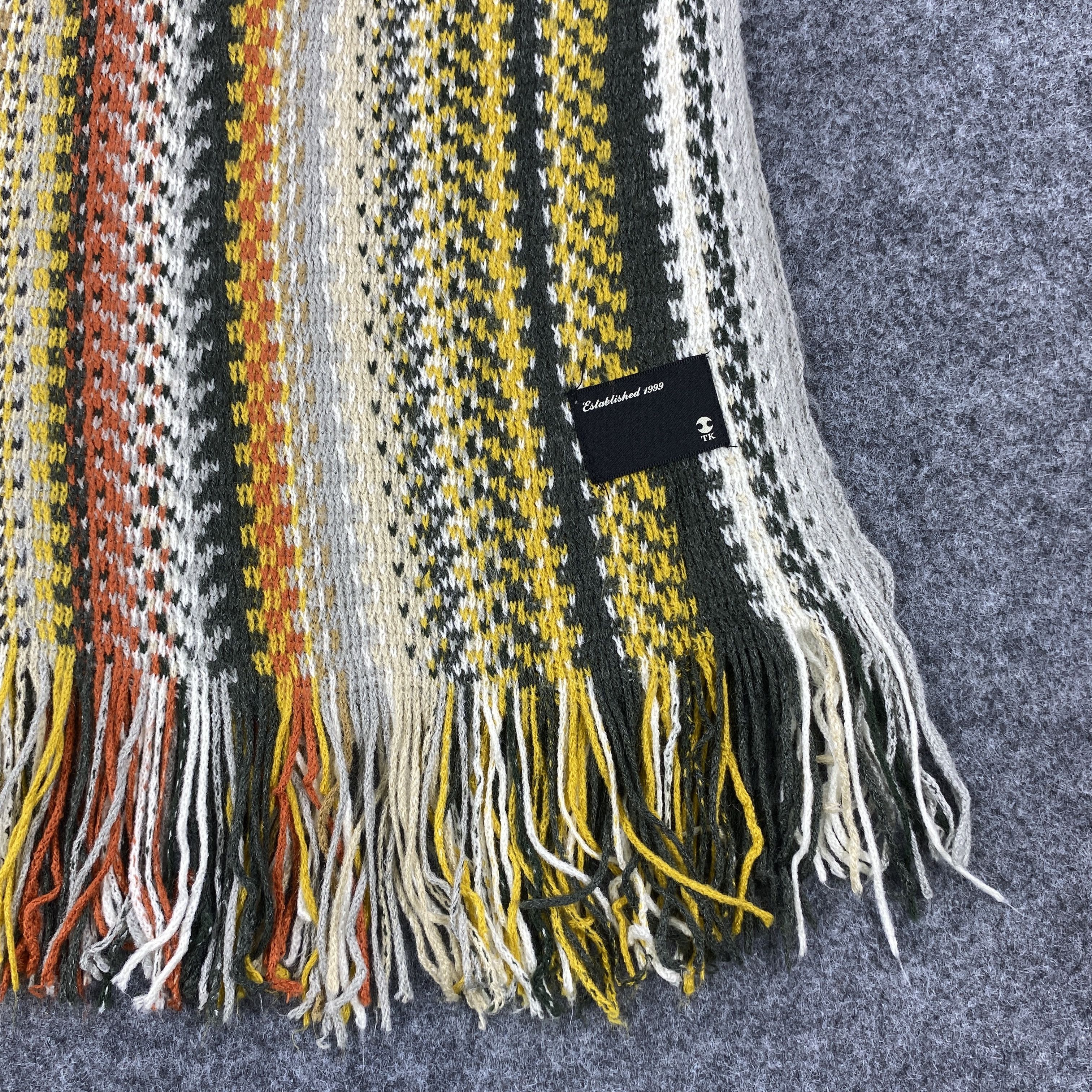 Takeo Kikuchi × Vintage Takeo Kikuchi Scarf # Muffler # Neckwear # D680 Size ONE SIZE - 3 Thumbnail