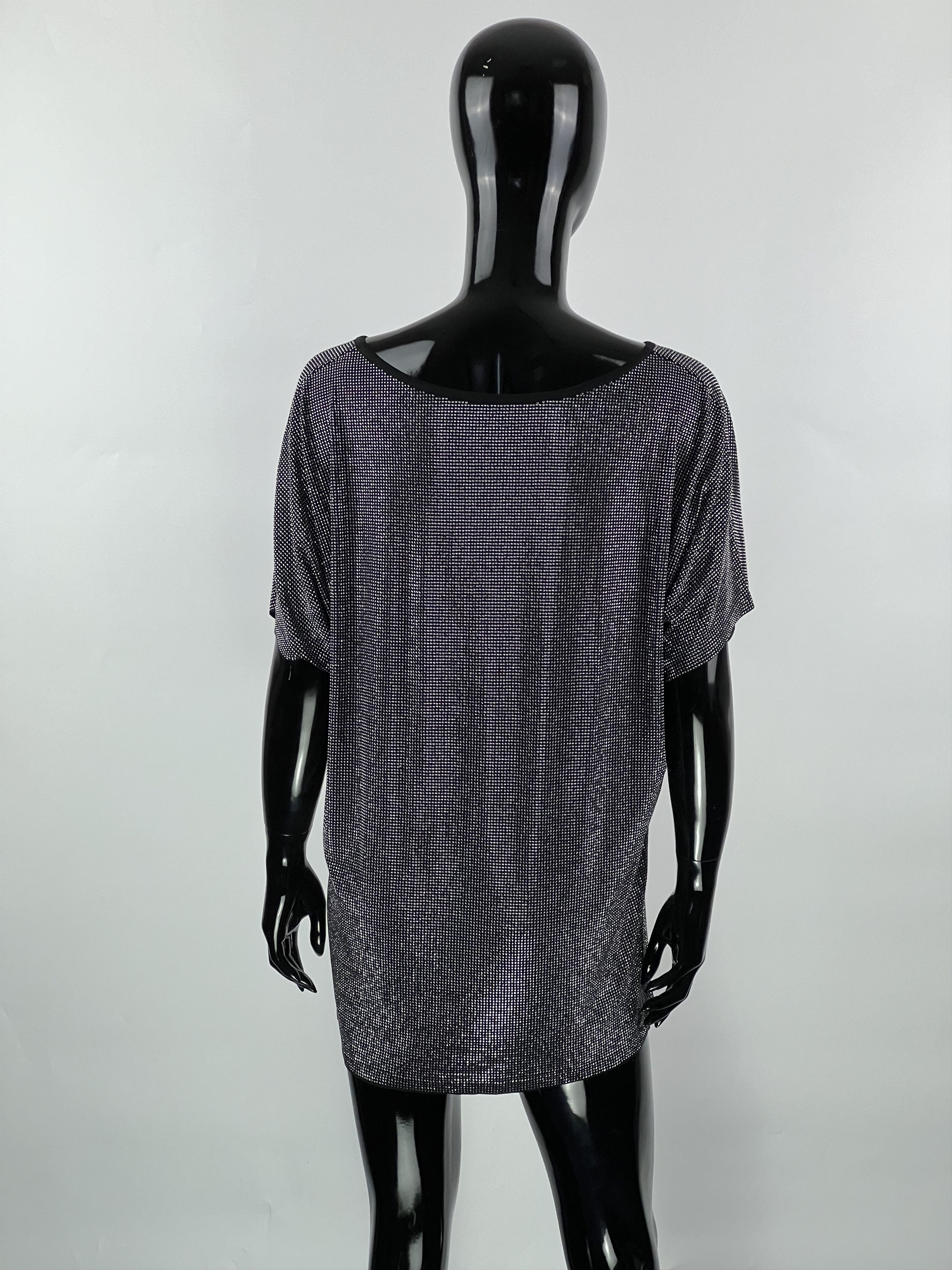 Balmain × Pierre Balmain × Vintage Pierre Balmain Vtg Silver Metal Stones T-Shirt Top Size XS Size XS / US 0-2 / IT 36-38 - 3 Thumbnail