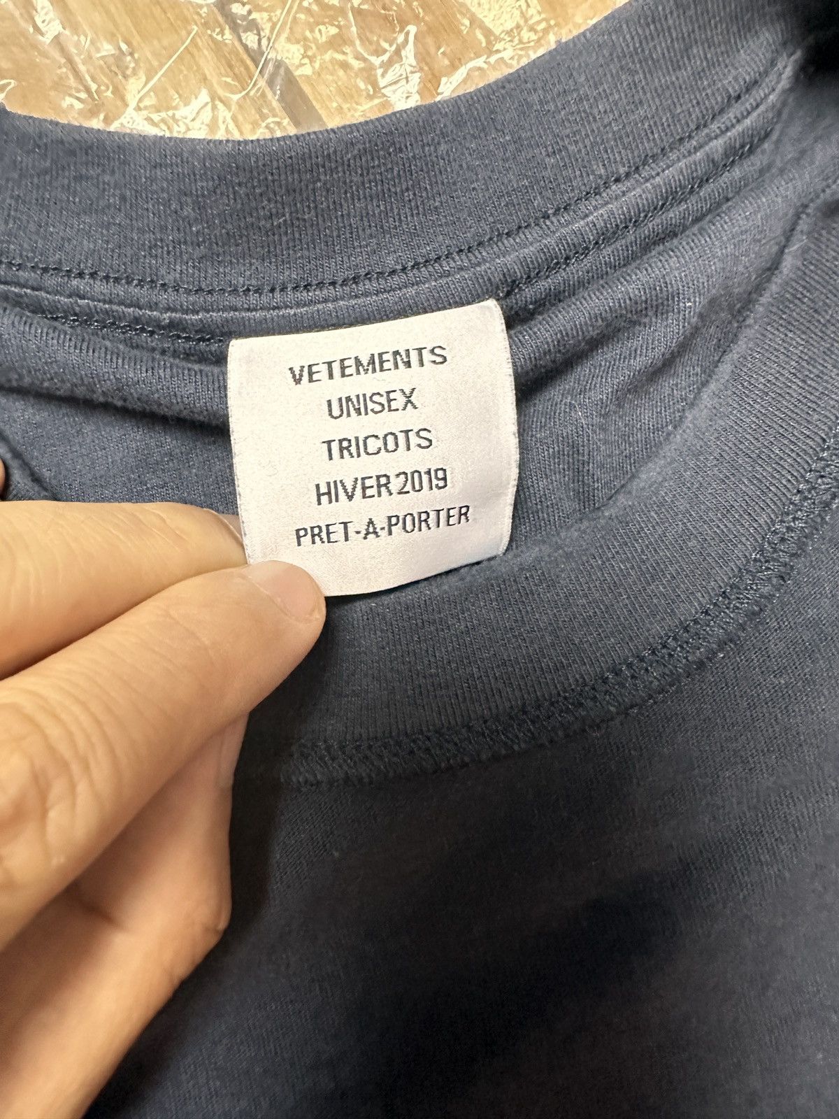 Vetements Vetements inside out T-shirt size m copped tee Size US M / EU 48-50 / 2 - 5 Thumbnail