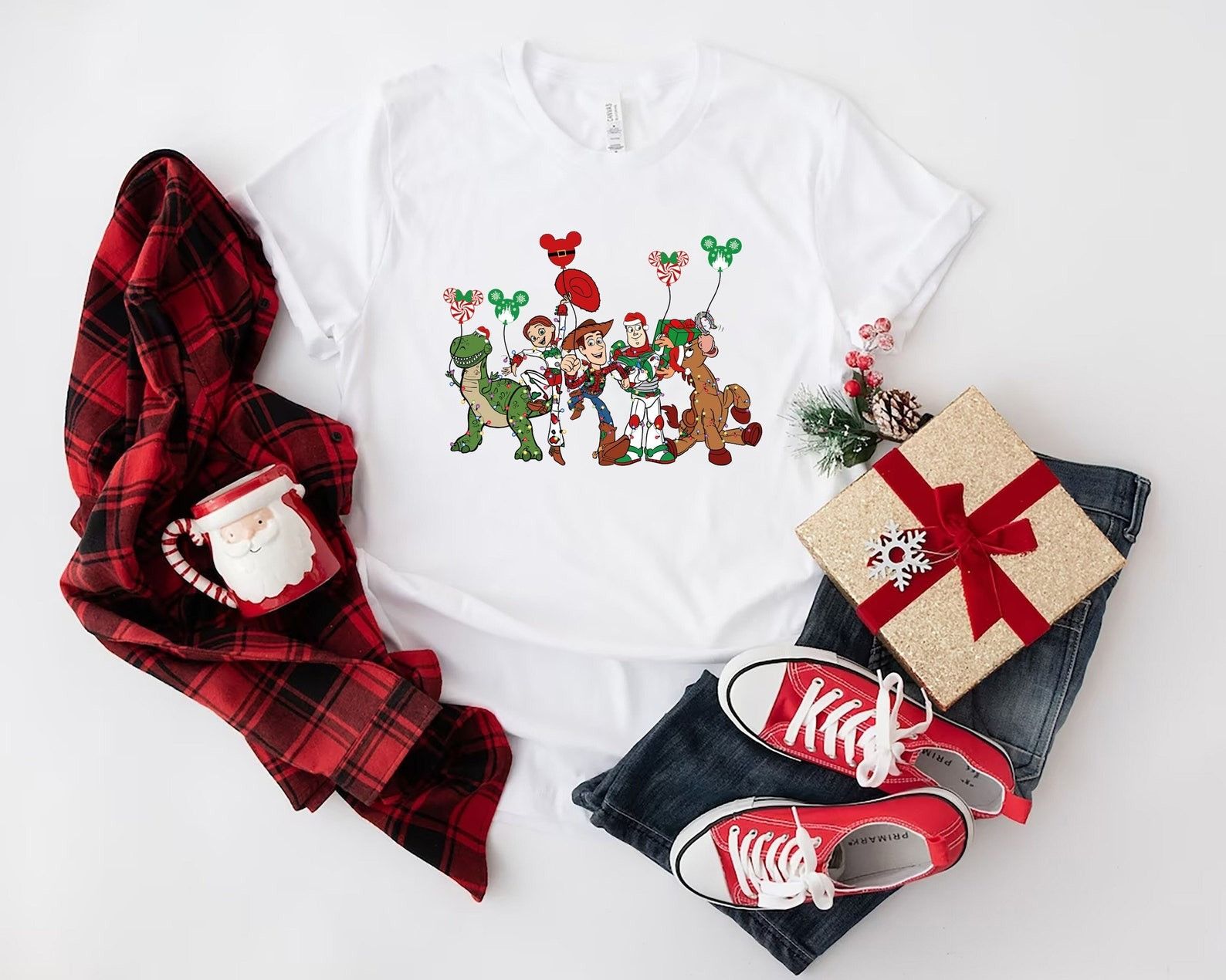 Designer × The Unbranded Brand Christmas Shirt, Vacation Shirt Size XL / US 12-14 / IT 48-50 - 1 Thumbnail
