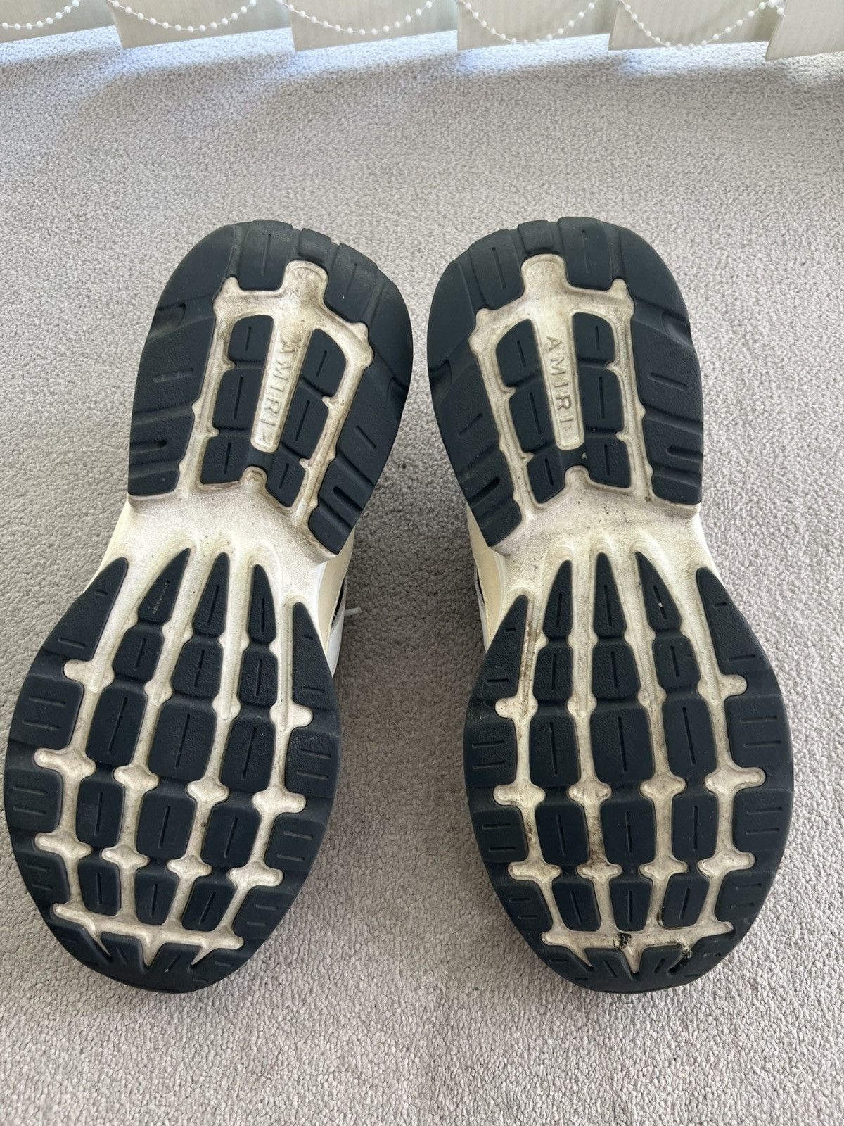 Amiri Amiri Bone Runner Size US 12 / EU 45 - 8 Thumbnail