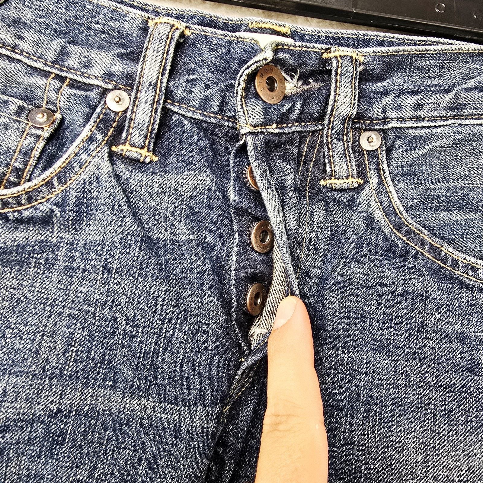 Simon Miller Simon Miller Narrow Park Selvedge Japan Denim Jeans 28x29 Size US 28 / EU 44 - 3 Thumbnail