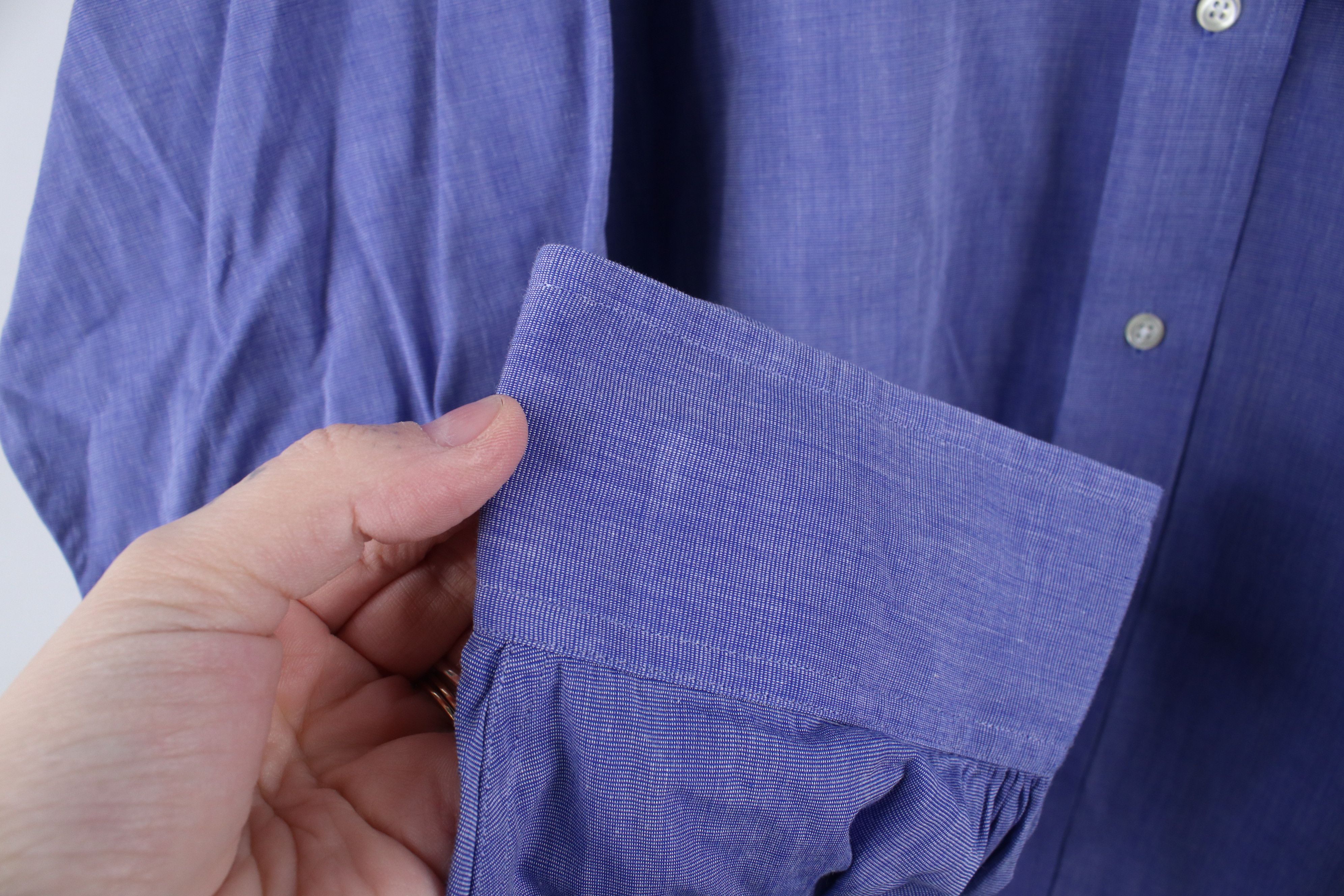 Brooks Brothers × Vintage Vintage 90s Brooks Brothers Cotton Button Down Shirt OCBD Size US M / EU 48-50 / 2 - 4 Thumbnail