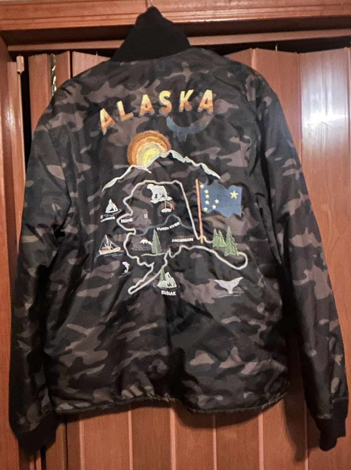 Gap Gap Limited Edition Reversible Camo Bomber Jacket Size US L / EU 52-54 / 3 - 6 Thumbnail