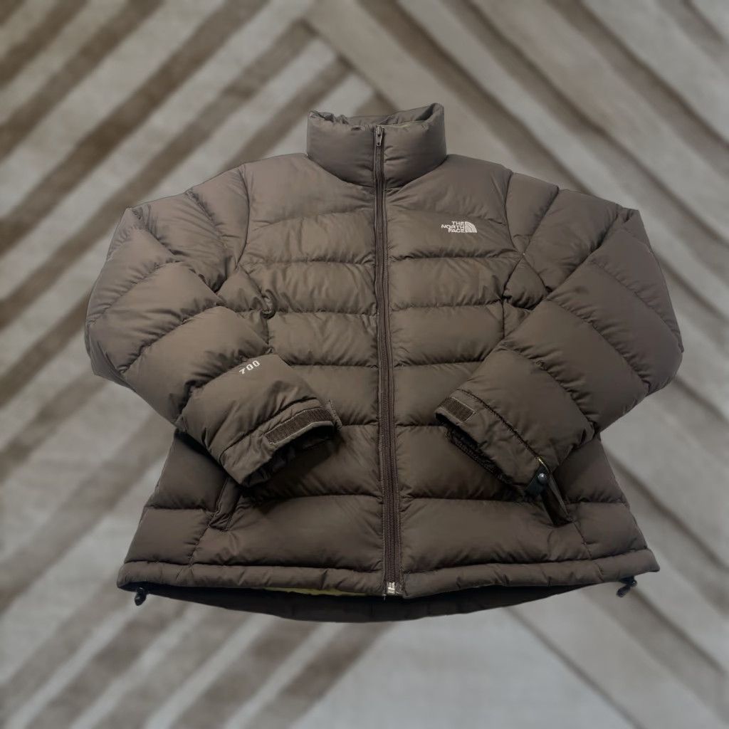 The North Face VINTAGE The North Face Jacket Puffer 700 Brown Women’s M Down Zip Full Zip Hooded Regular Long Sleeve Casual Winter Spring City Outdoor Size M / US 6-8 / IT 42-44 - 1 Thumbnail