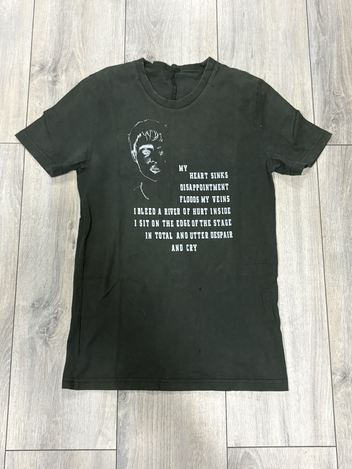 Dior × Hedi Slimane Dior Homme A/W04 VOTC T Shirt by Hedi Slimane