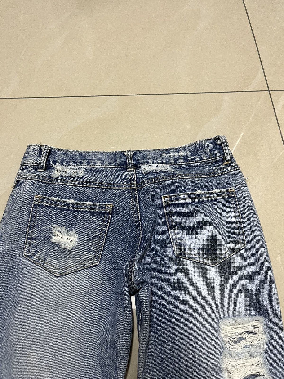 Hysteric Glamour Flare Jeans Jean & Louis distressed low rise bootcut F1 Size US 28 / EU 44 - 17 Thumbnail