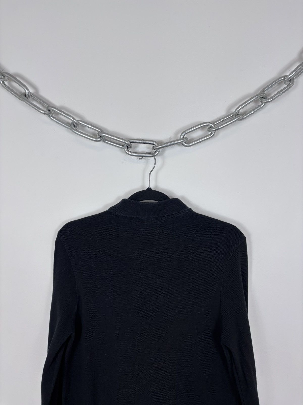 Paul Smith Paul Smith Men’s Zebra Black Cotton Long Sleeve Polo Shirt Size US XS / EU 42 / 0 - 14 Thumbnail