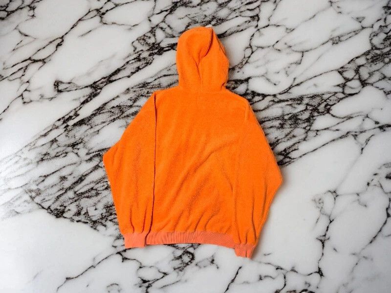 Gap × Vintage Vintage 90s Gap Athletic Orange Pro Fleece Hoodie Pullover Size US L / EU 52-54 / 3 - 2 Thumbnail
