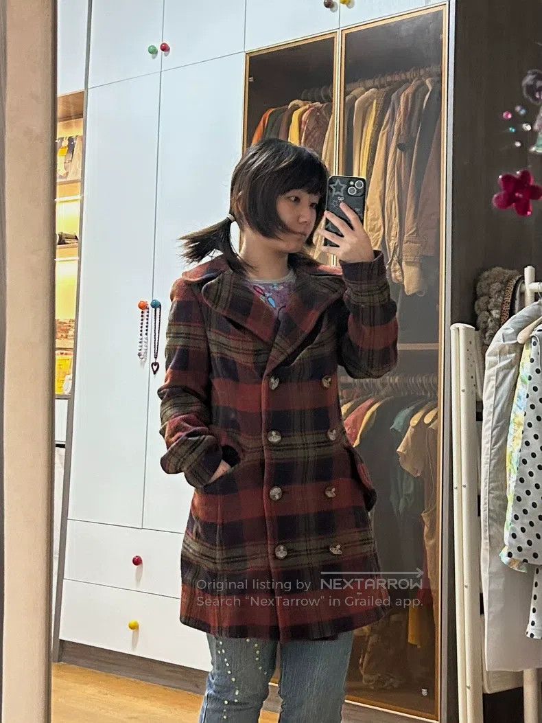 Vivienne Westwood Vivienne Westwood Vintage Tweed Coat Size M / US 6-8 / IT 42-44 - 6 Thumbnail