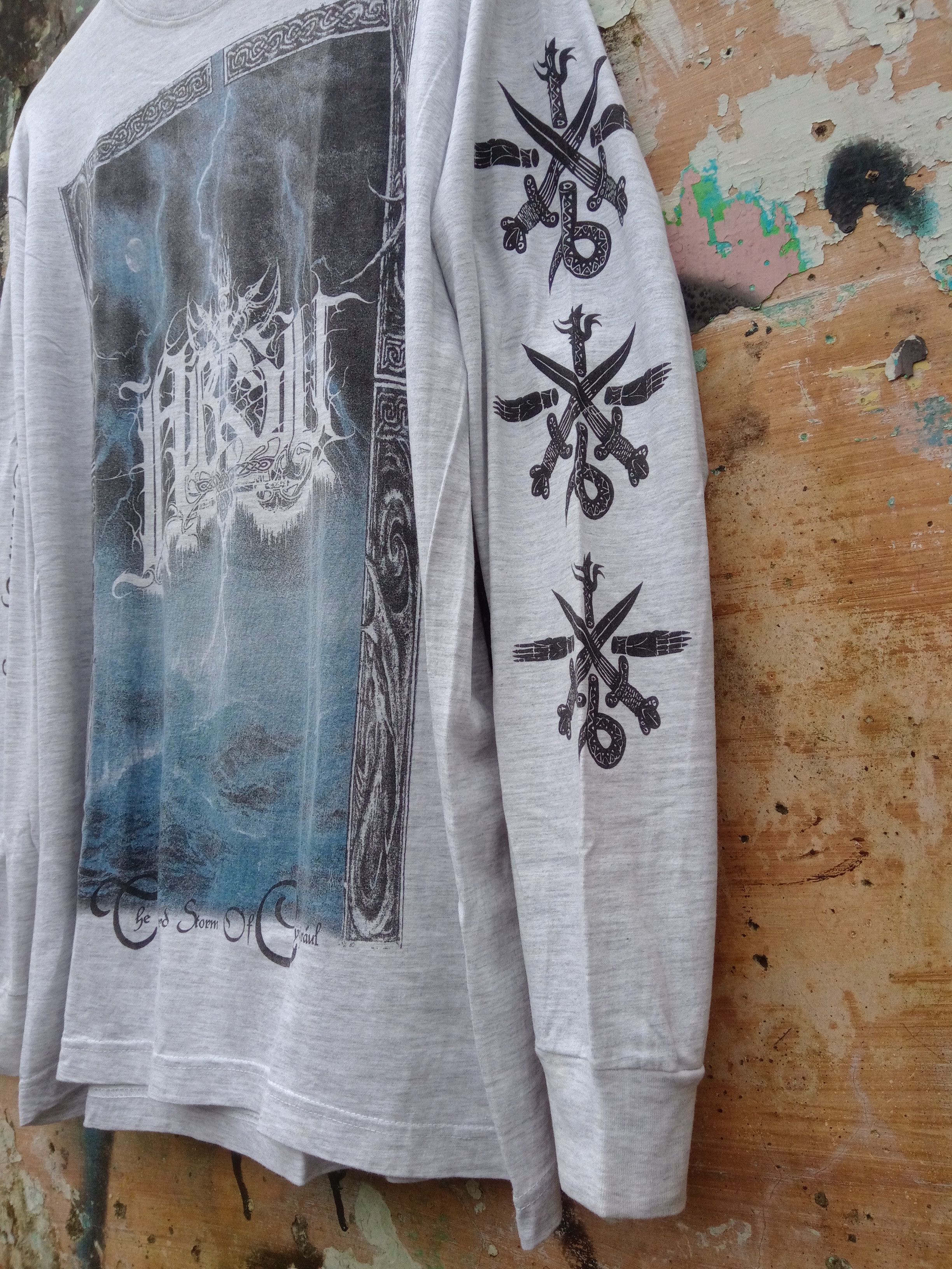 Band Tees × Vintage Vintage 90s OG ABSU the third storm of cythraul Size US XL / EU 56 / 4 - 5 Thumbnail