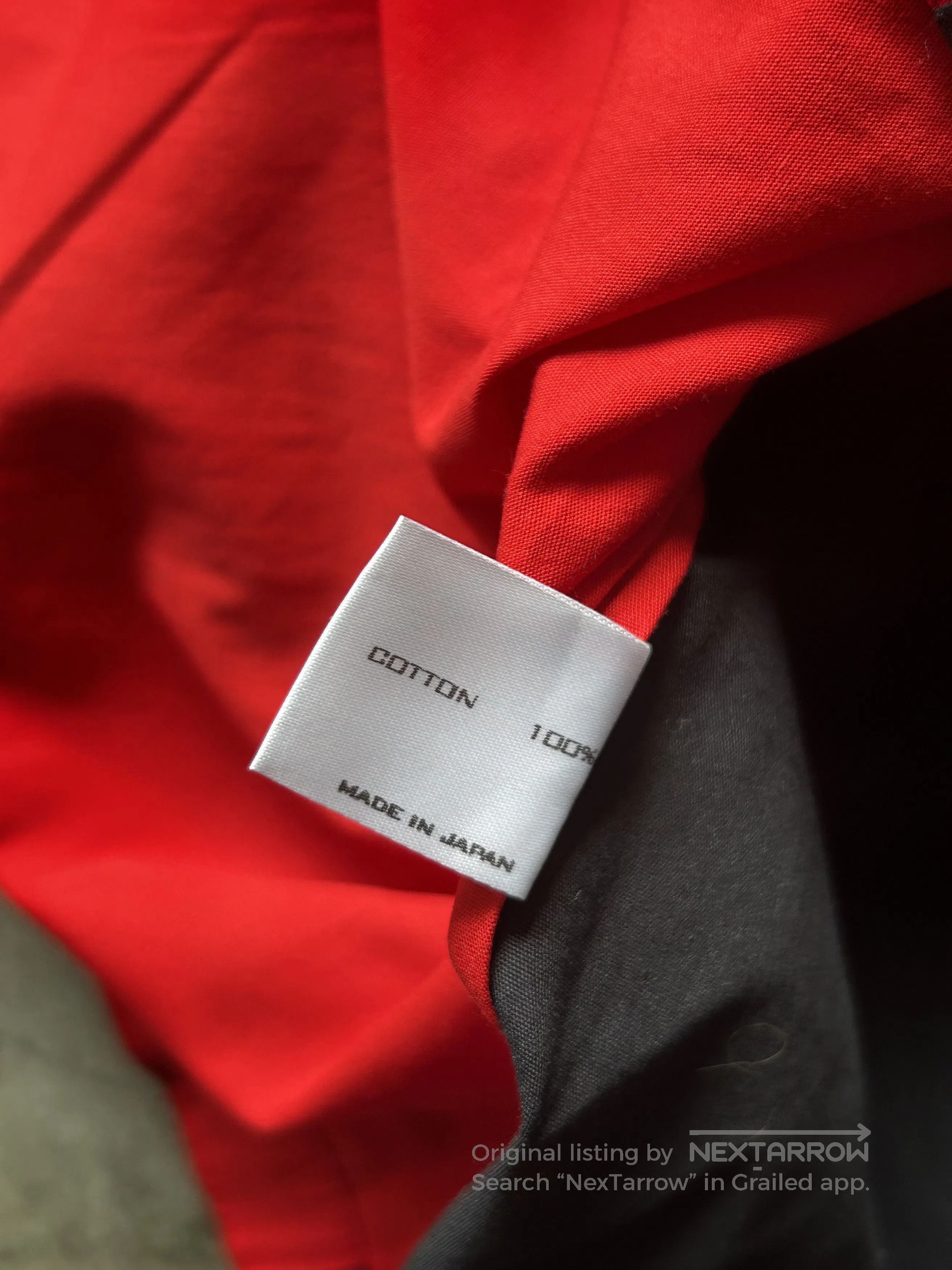 Number (N)ine Number (N)ine 04 Dream Red Black Vest Shirt. Size US M / EU 48-50 / 2 - 7 Thumbnail