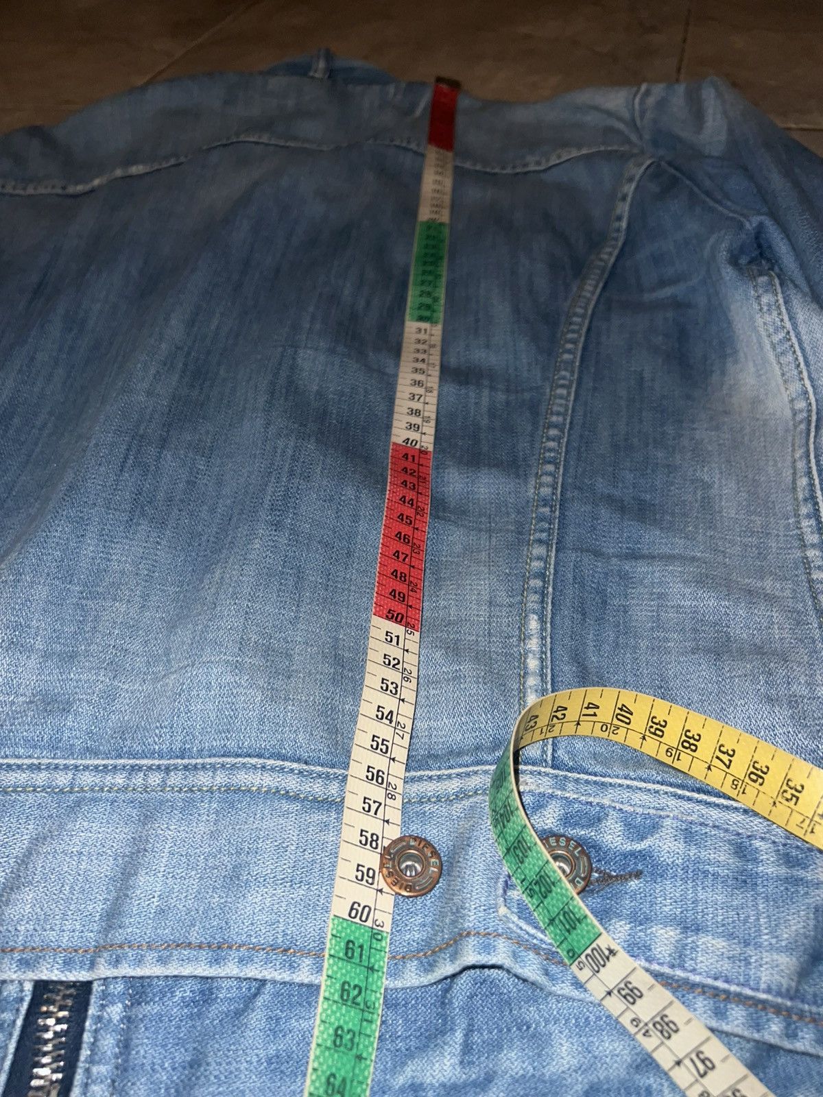 Diesel Diesel Denim Jacket Size L / US 10 / IT 46 - 10 Thumbnail