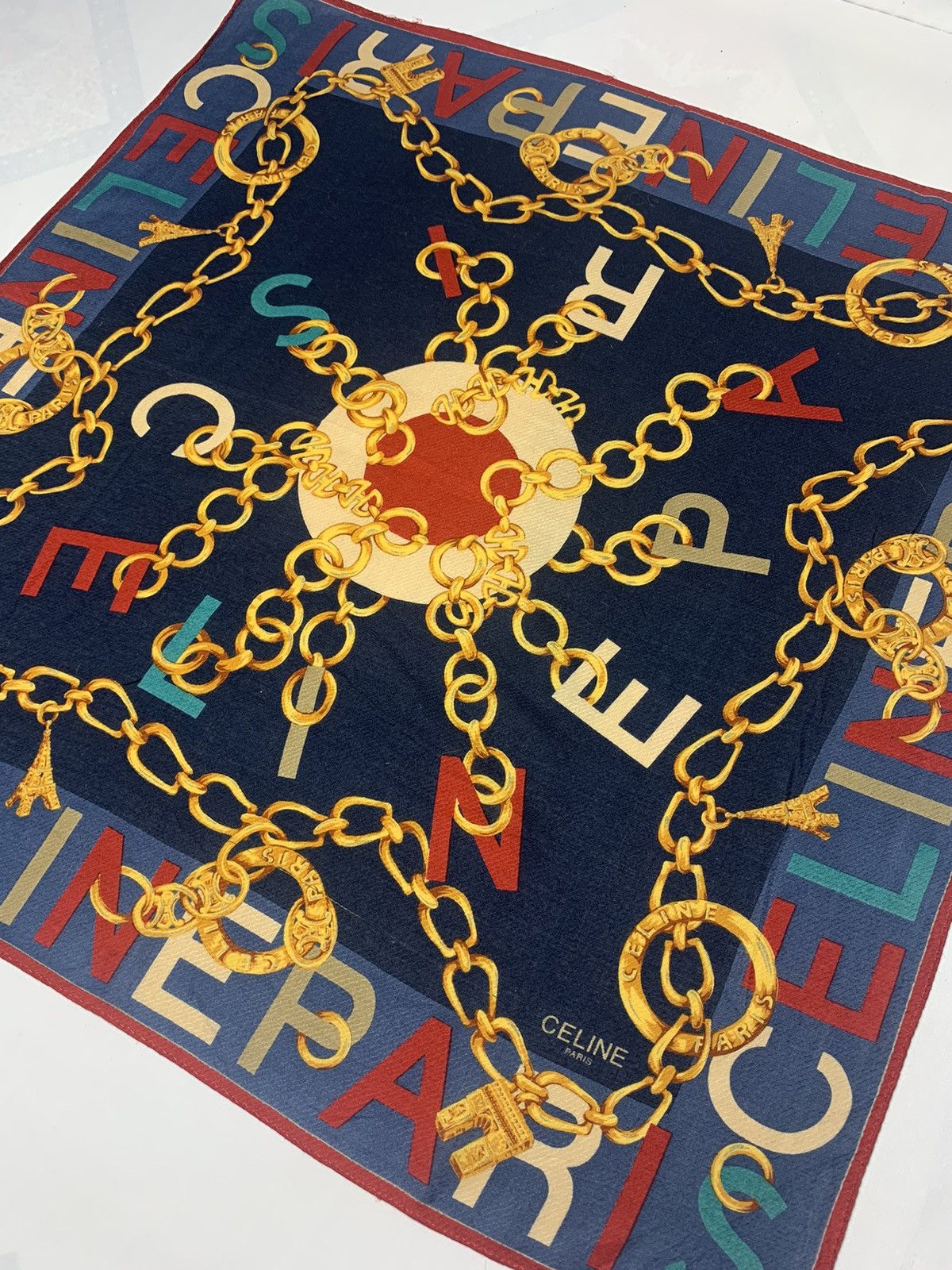 Celine Celine Handkerchief / Neckerchief / Bandana Size ONE SIZE - 3 Thumbnail
