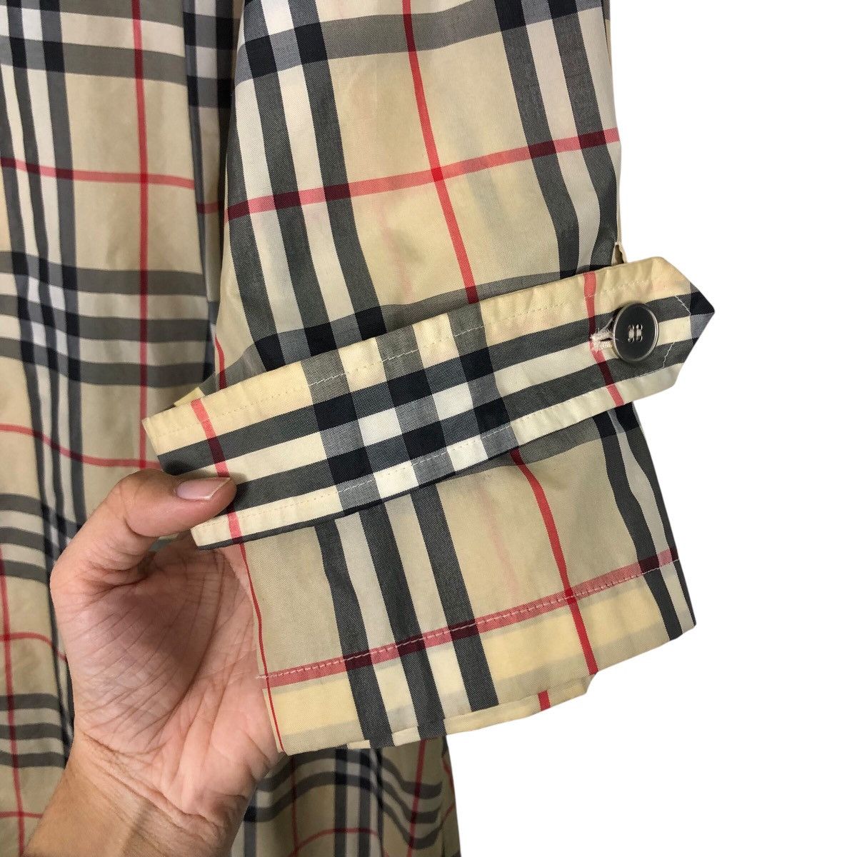 Japanese Brand 📌Vintage Long Jacket Tartan Design Nova Check Double Breast Size US M / EU 48-50 / 2 - 17 Thumbnail