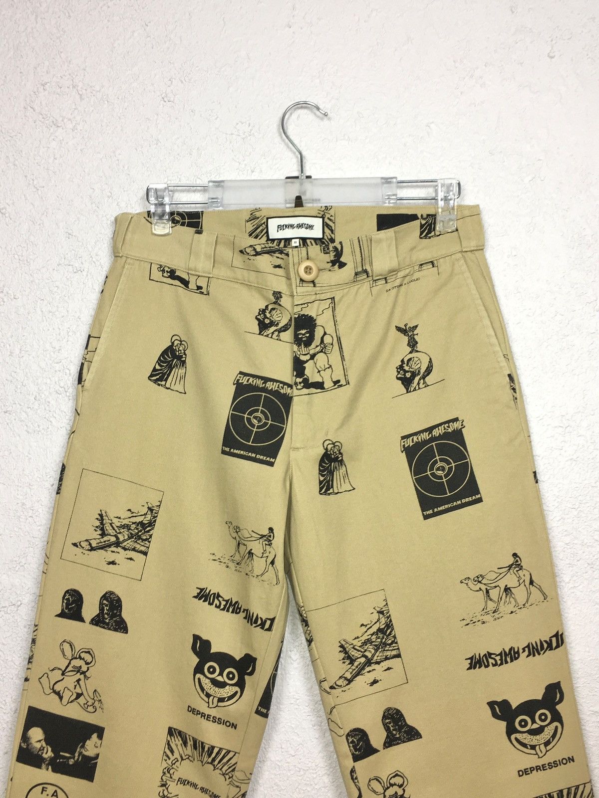 Fucking Awesome trousers FUCKING AWESOME Cut Outs Work Pants y2k vintage fa Size US 32 / EU 48 - 2 Thumbnail