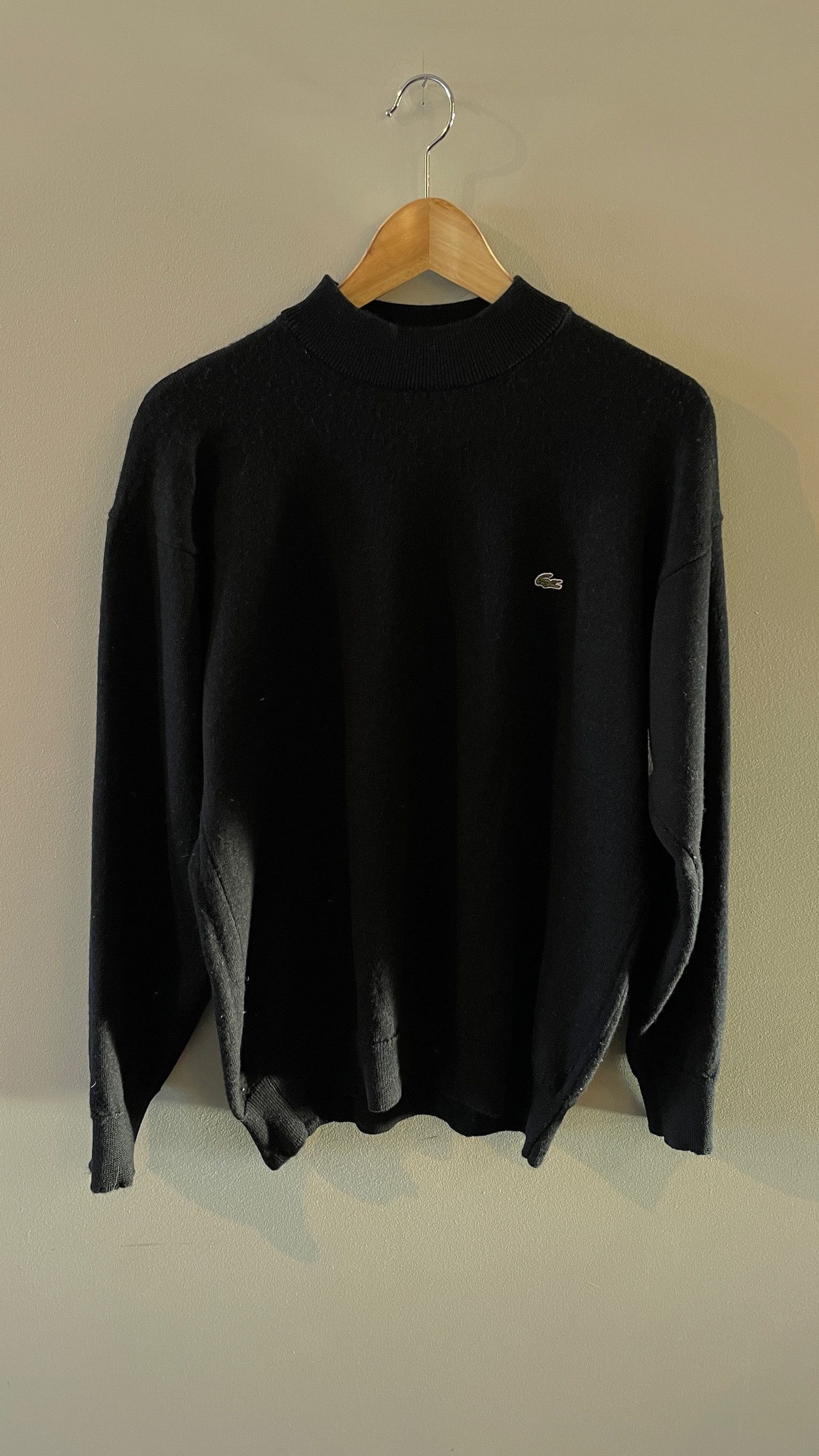 Lacoste BLACK SWEAT-SHIRT LACOSTE (L) Size US L / EU 52-54 / 3 - 1 Thumbnail