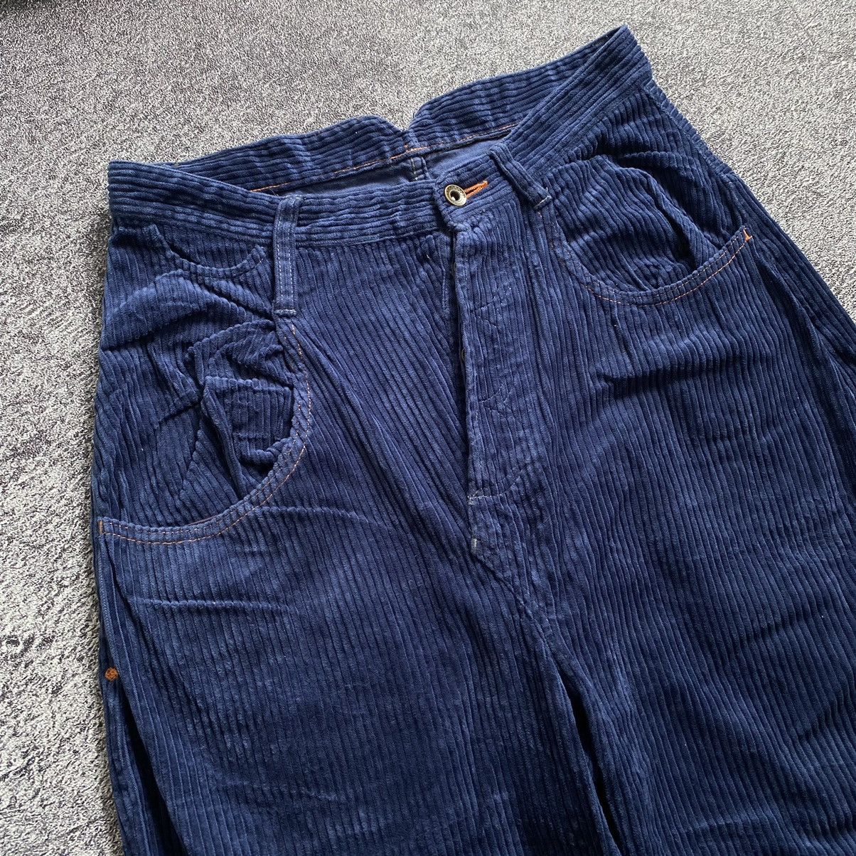 Frapbois × Issey Miyake × Japanese Brand Frapbois Issey Miyake Drop Croth Corduroy Pants Size US 33 - 3 Thumbnail