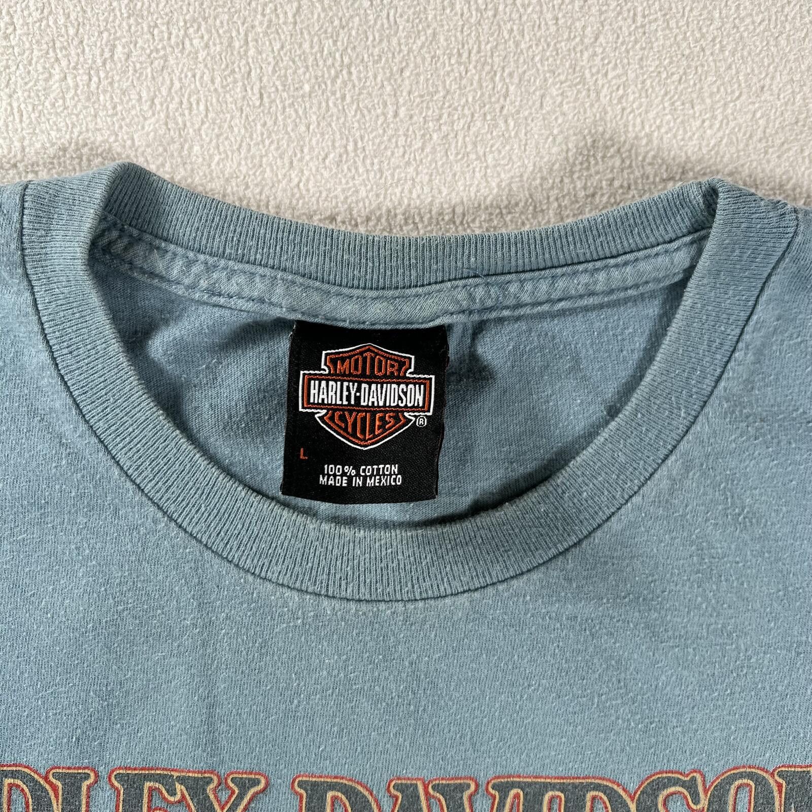 Harley Davidson Vintage Harley Davidson Female Biker New Hampshire Tee Size US L / EU 52-54 / 3 - 4 Thumbnail