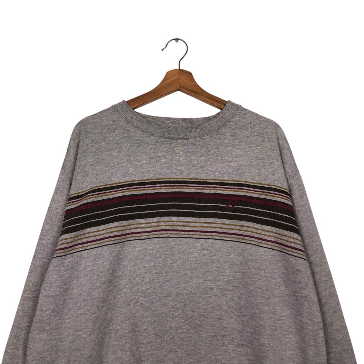 Japanese Brand × Vintage 📌Vintage Sweatshirt Hang Ten Rainbow Design Big Logo Size US L / EU 52-54 / 3 - 4 Thumbnail