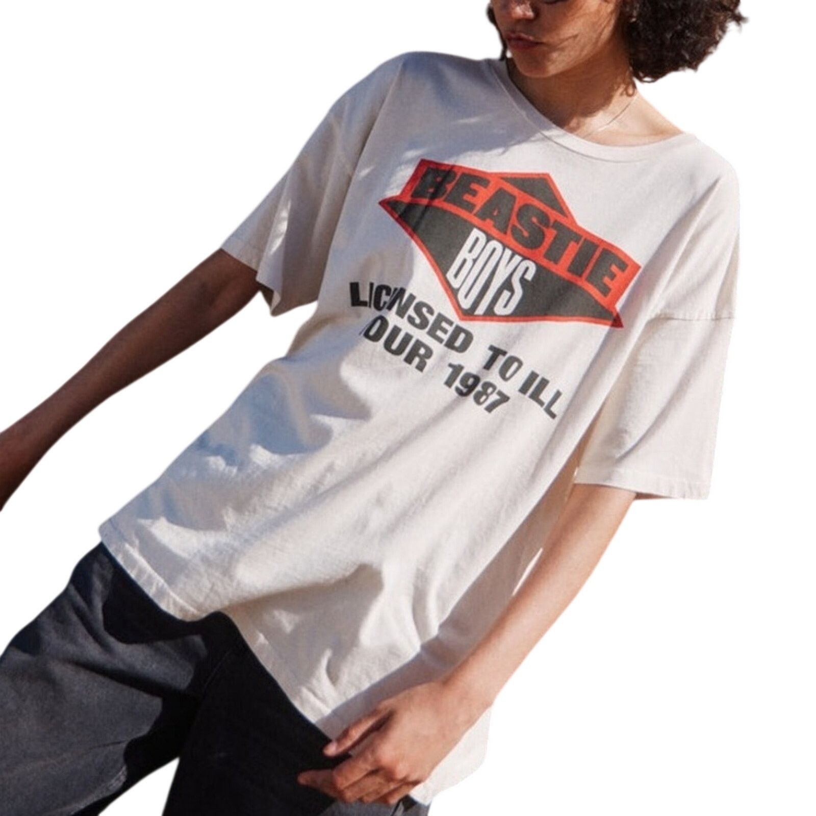 Daydreamer DAYDREAMER Beastie Boys Licensed To III Tour 1987 Merch Tee Size ONE SIZE - 6 Thumbnail