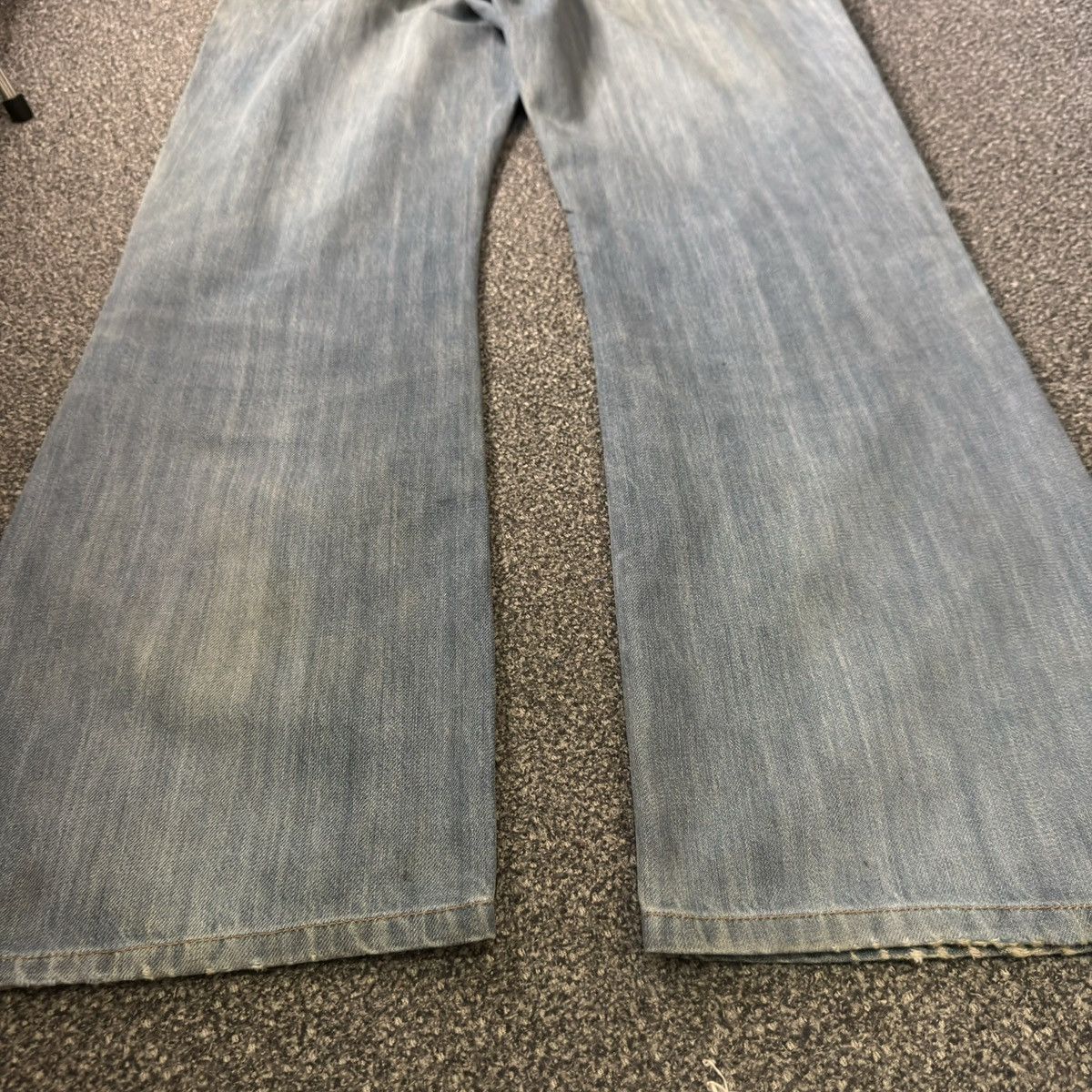 Engineered Garments × Levi's Vintage Flared y2k Levis 517 Distressed Denim Boot Cut W34 Size US 34 / EU 50 - 10 Thumbnail