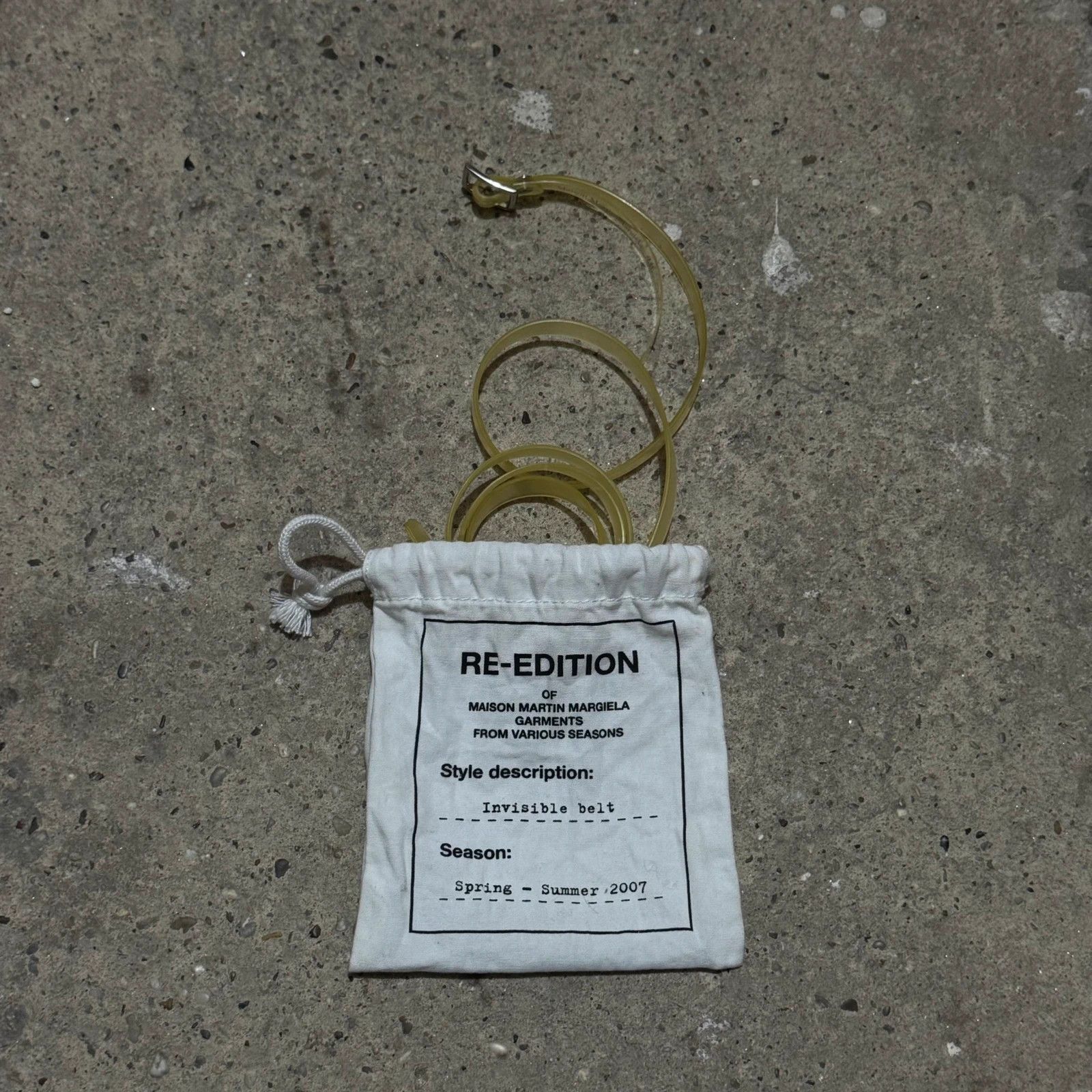 H&M × Maison Margiela Maison Margiela x H&M invisible belt Size ONE SIZE - 1 Thumbnail